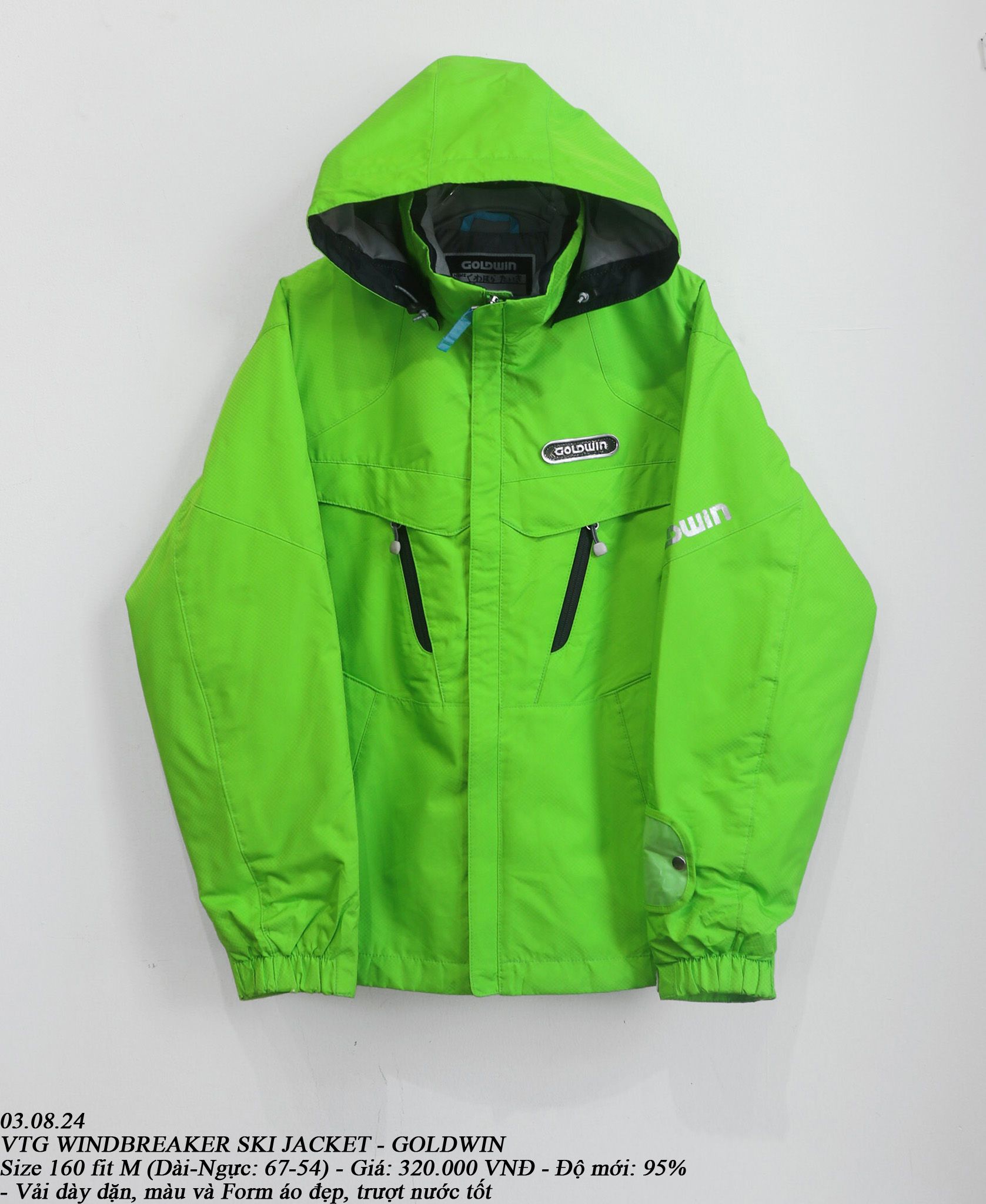 03.08.24 - VTG WINDBREAKER SKI JACKET - GOLDWIN