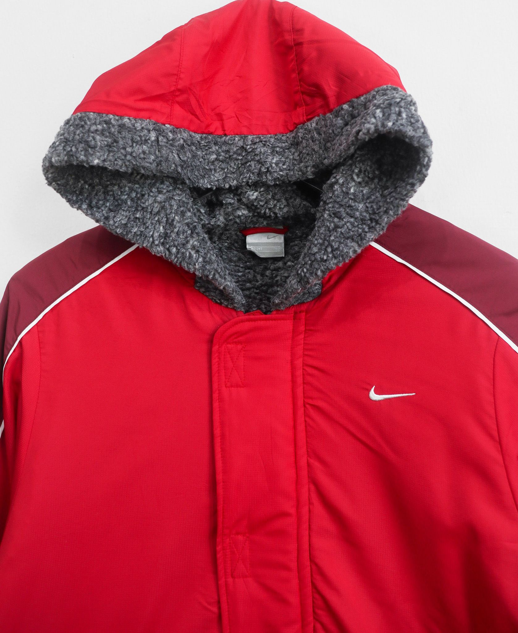 03.10.24 - VTG WINDBREAKER SHERPA LINED COAT JACKET - NIKE 00s