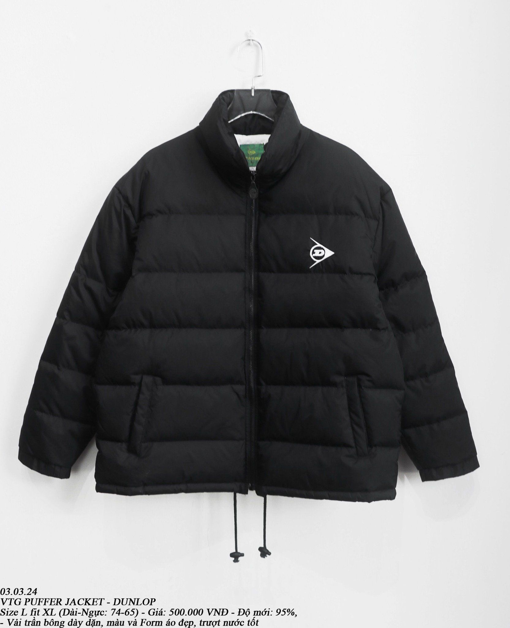 03.03.24 - VTG PUFFER JACKET - DUNLOP
