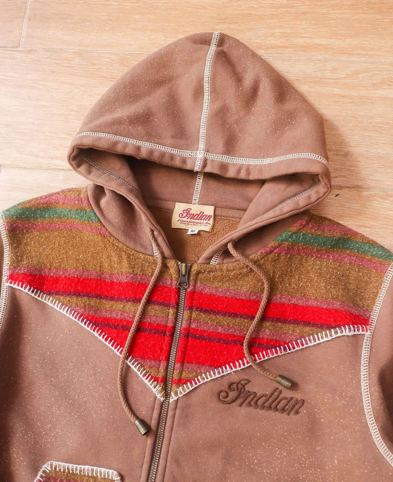 05.17.24 - VTG ZIP UP HOODIE - INDIAN MOTORCYCLE