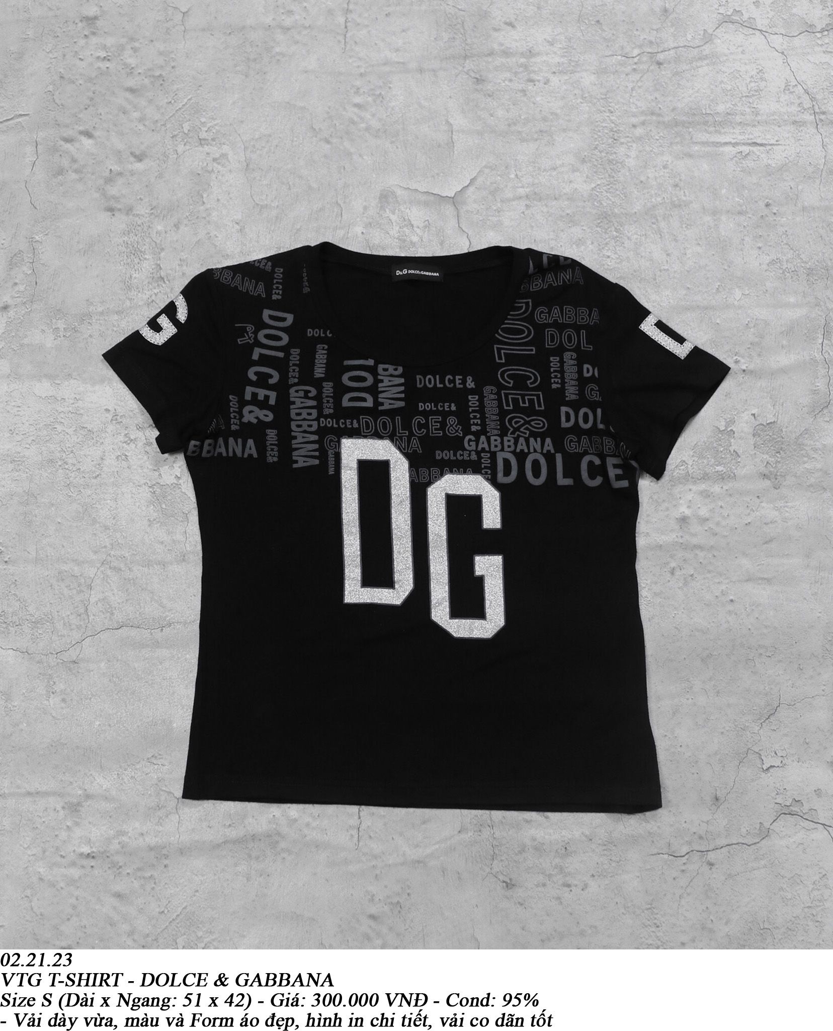 02.21.23 - VTG T-SHIRT - DOLCE & GABBANA