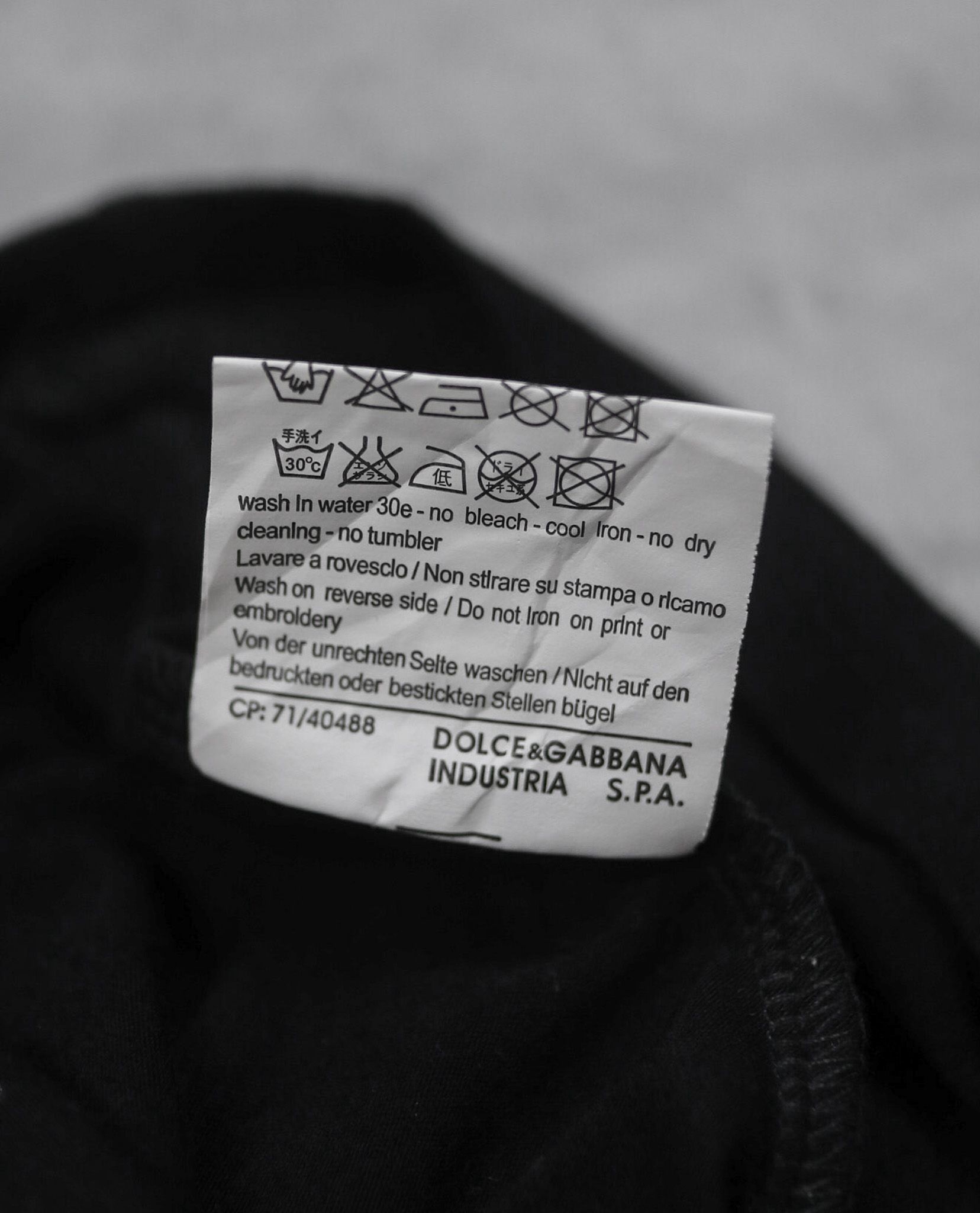02.21.23 - VTG T-SHIRT - DOLCE & GABBANA