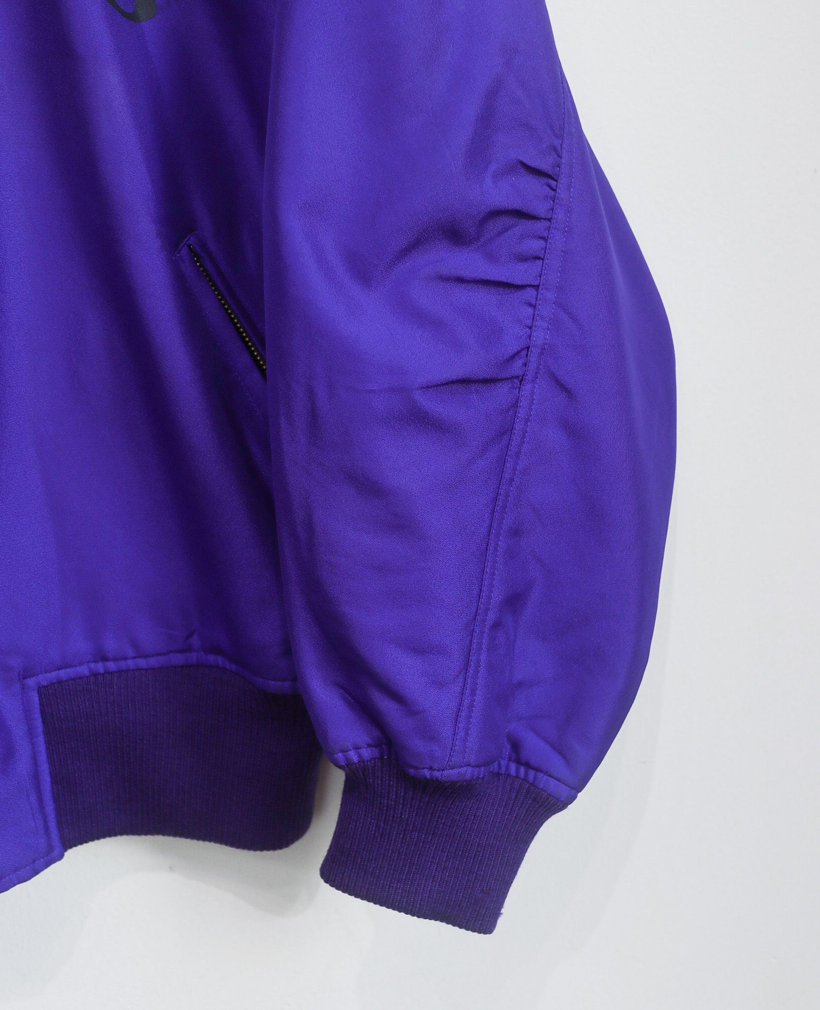 03.03.24 - VTG SATIN BASEBALL JACKET -DONNA UNO 90s