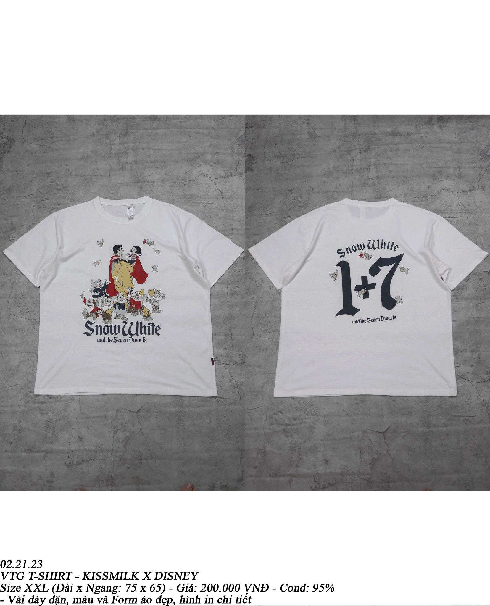 02.21.23 - VTG T-SHIRT - KISSMILK X DISNEY