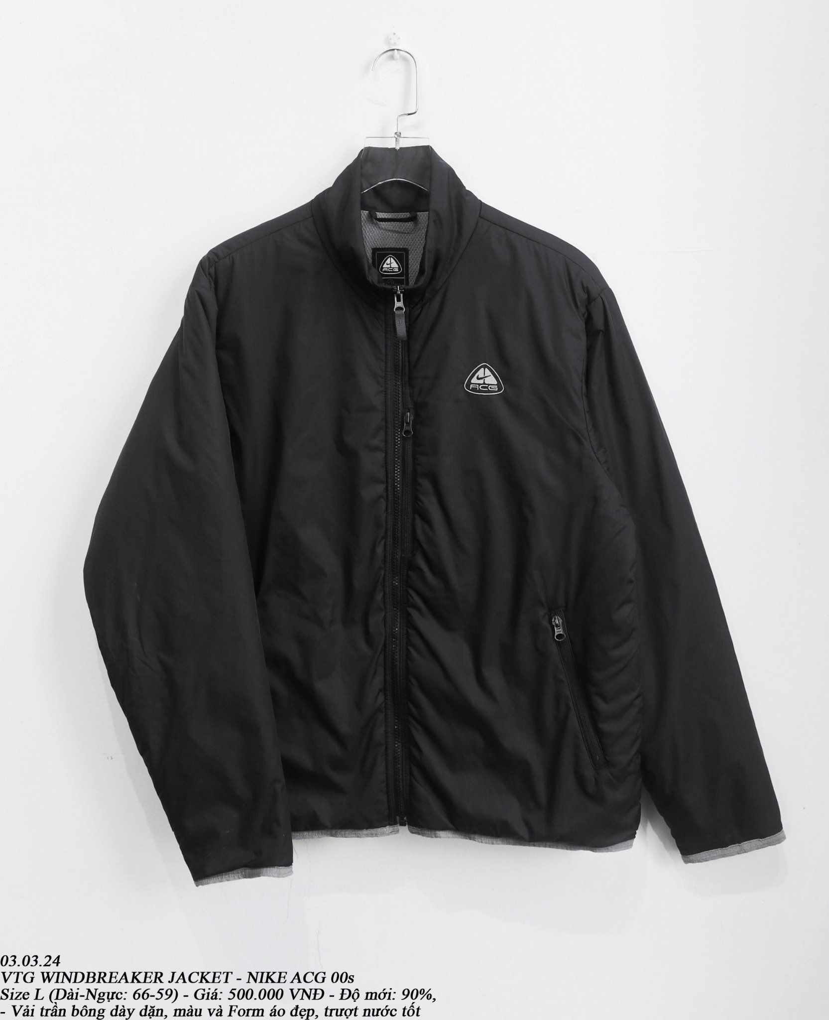 03.03.24 - VTG WINDBREAKER JACKET - NIKE ACG 00s