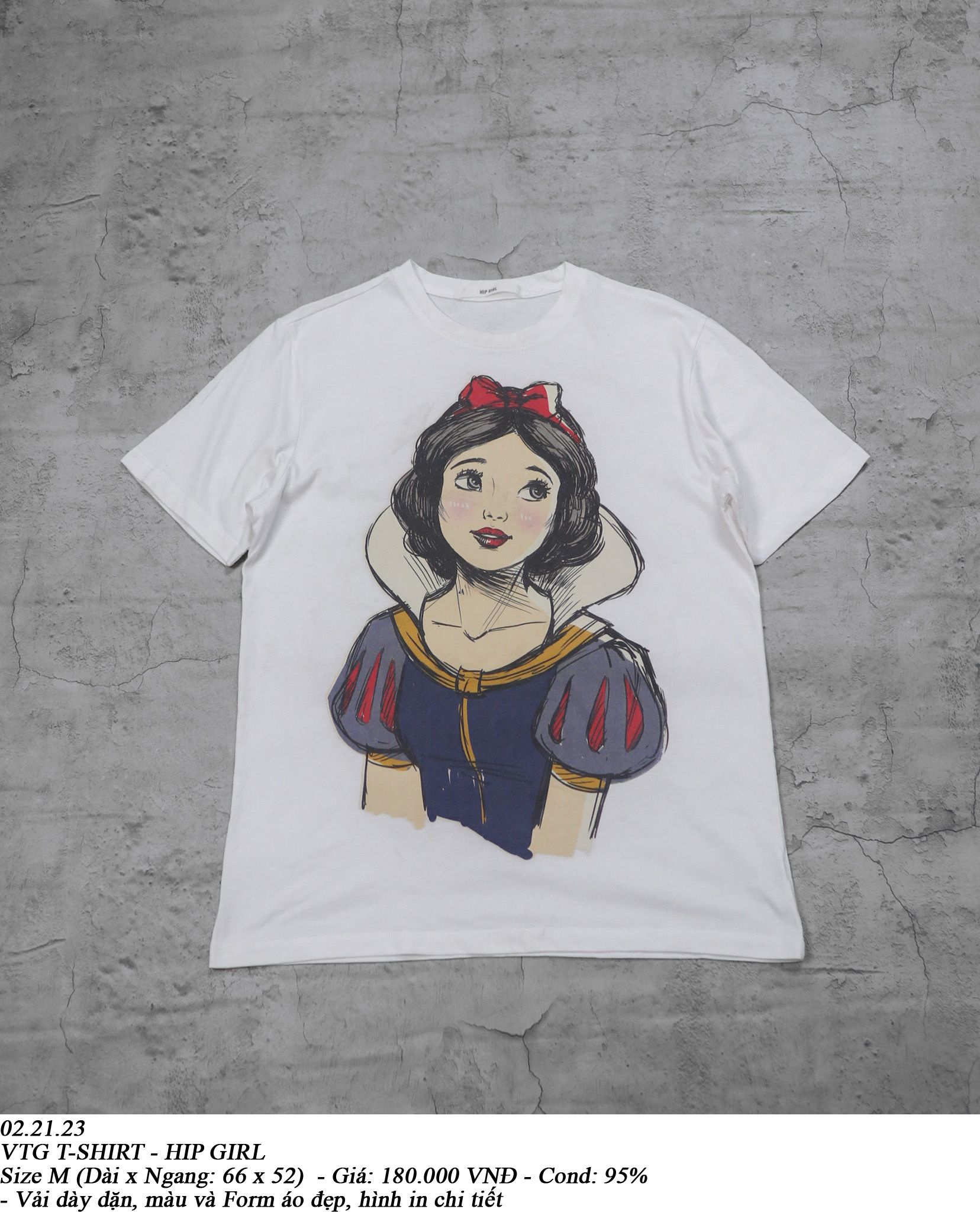 02.21.23 - VTG T-SHIRT - HIP GIRL