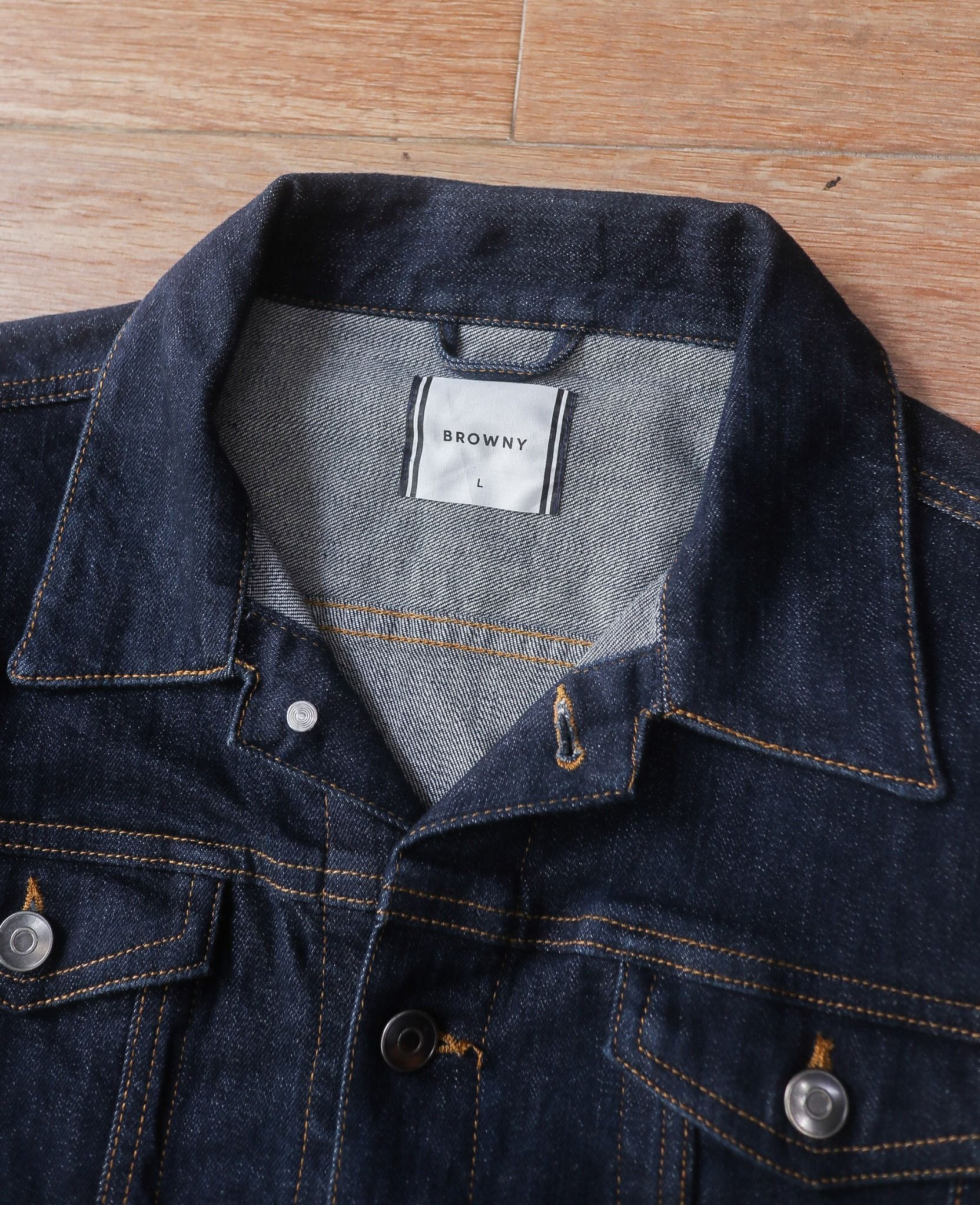 05.19.24 - VTG DENIM TRUCKER JACKET - BROWNY