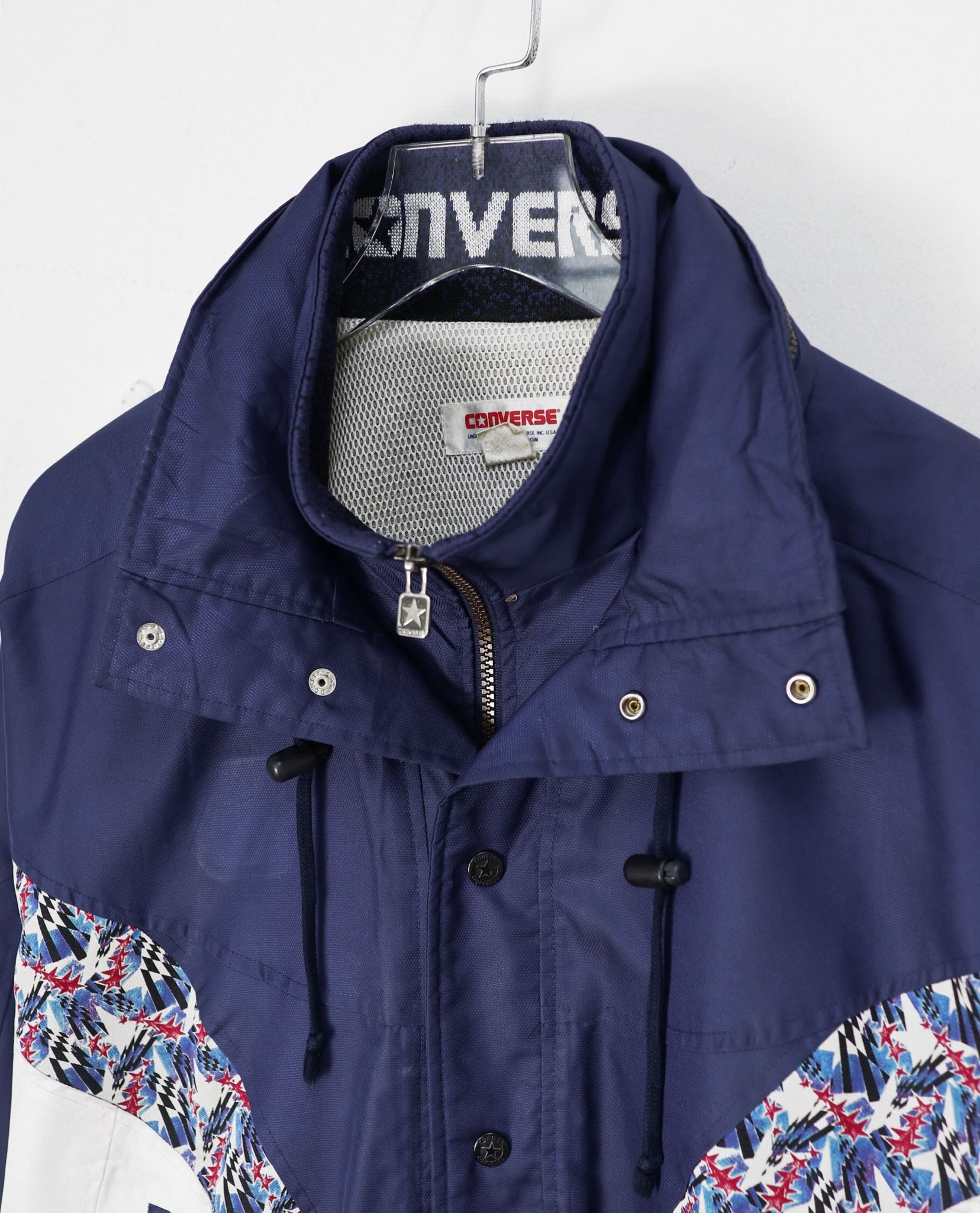 11.13.22 - VTG CROPPED RACING JACKET - CONVERSE 90s