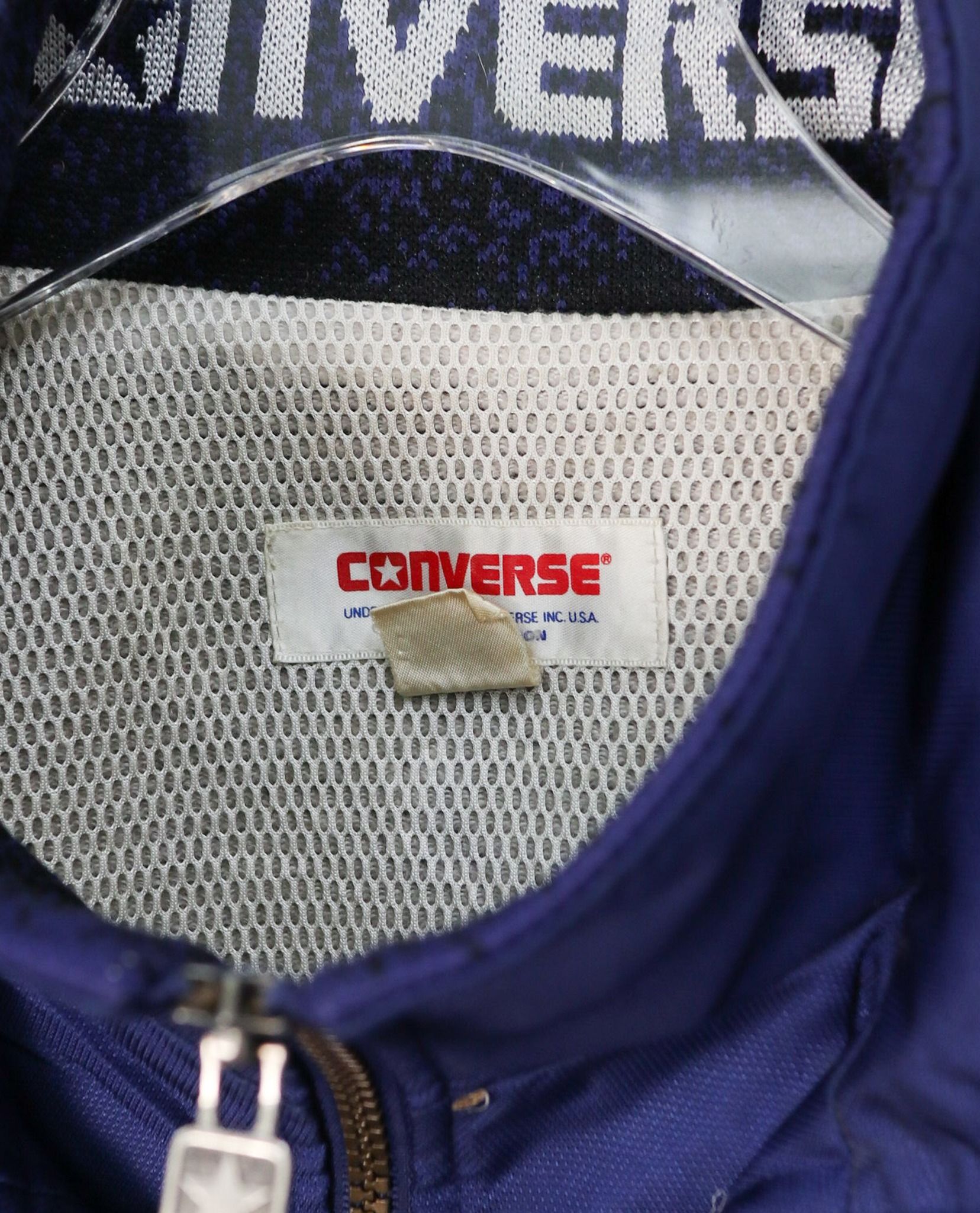 11.13.22 - VTG CROPPED RACING JACKET - CONVERSE 90s