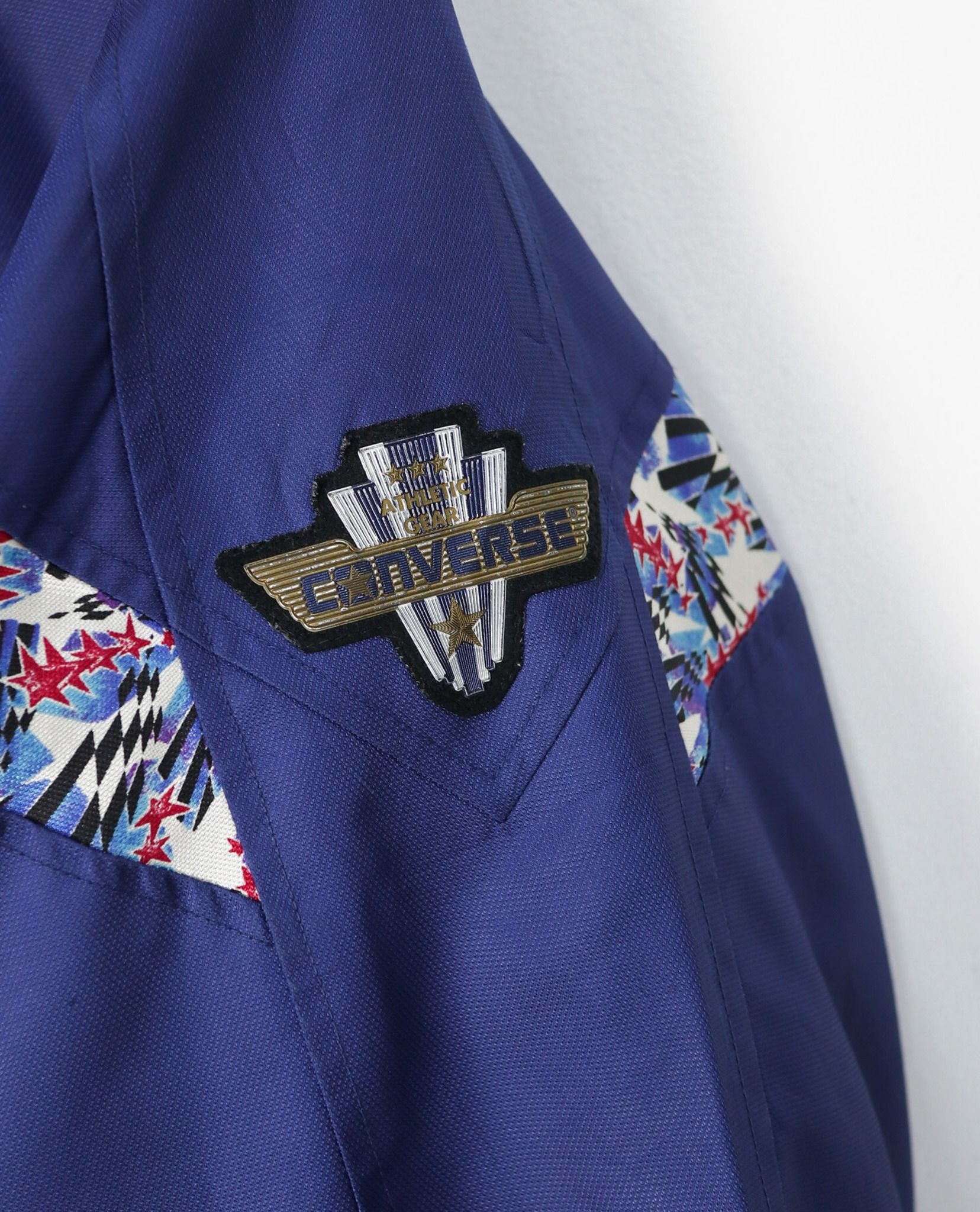11.13.22 - VTG CROPPED RACING JACKET - CONVERSE 90s
