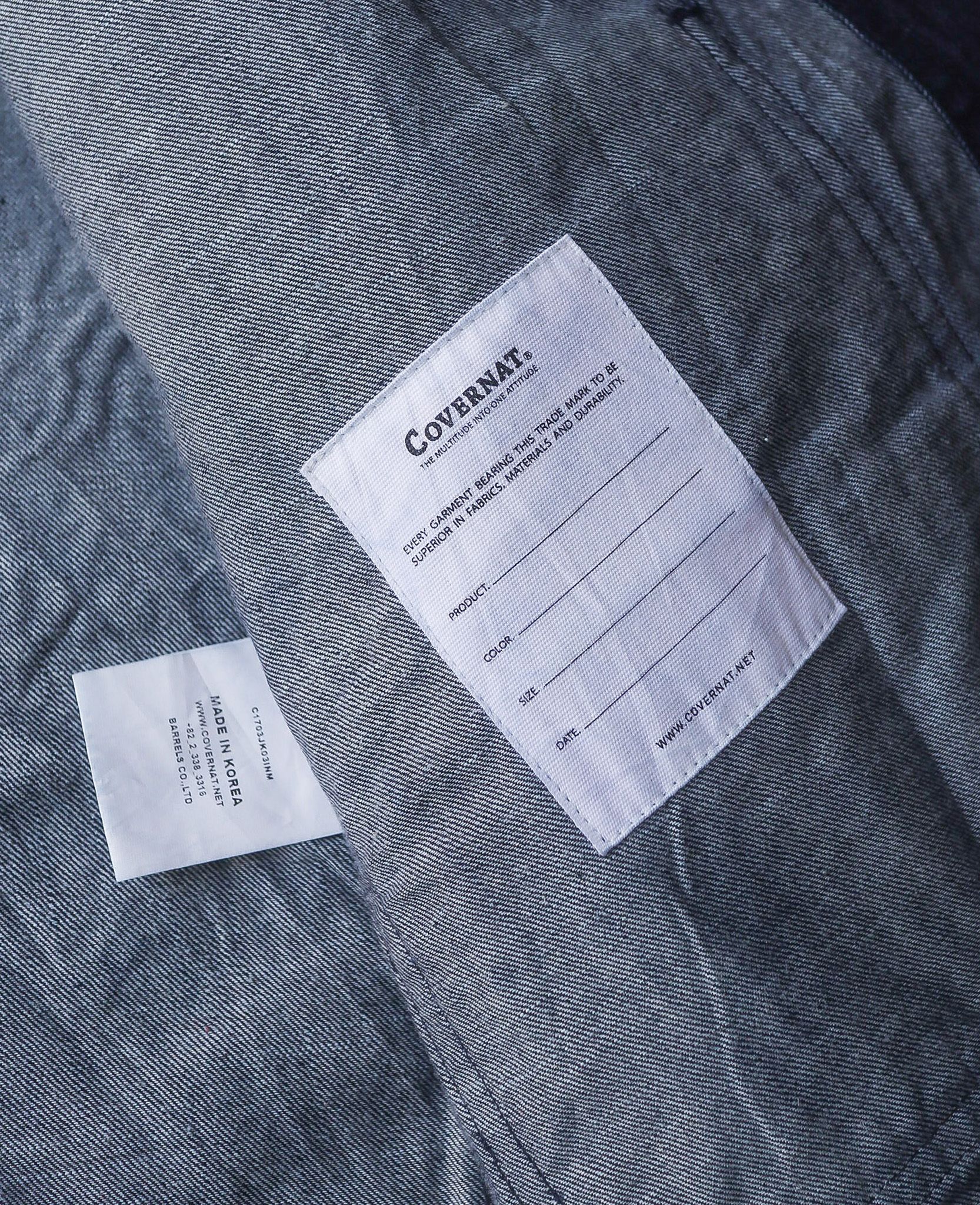 05.19.24 - VTG DENIM COACH JACKET - COVERNAT