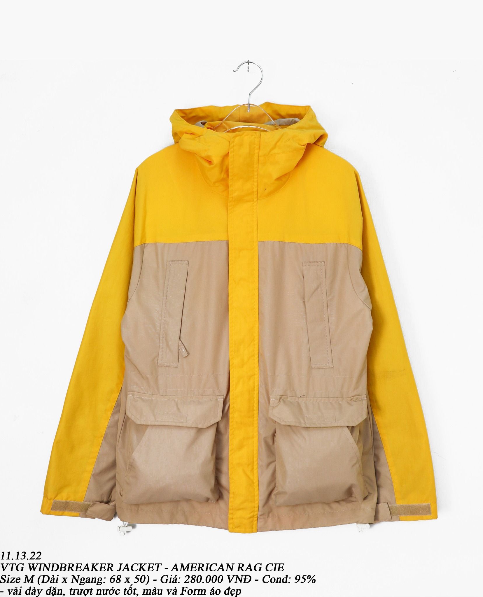 11.13.22 - VTG WINDBREAKER JACKET - AMERICAN RAG CIE