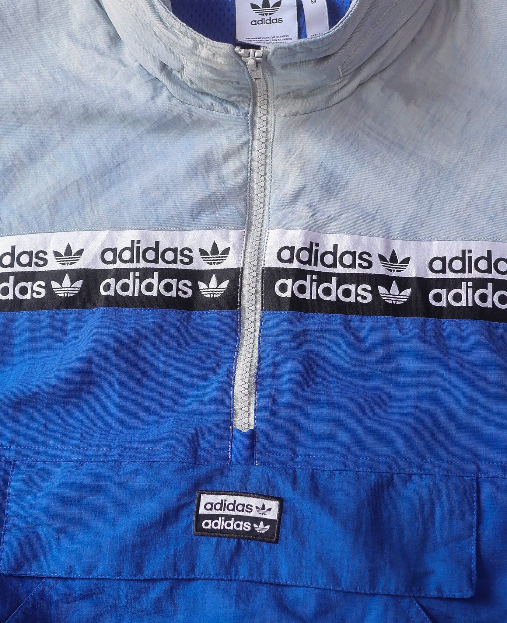 05.19.24 - VTG QUARTER ZIP WINDBREAKER JACKET - ADIDAS
