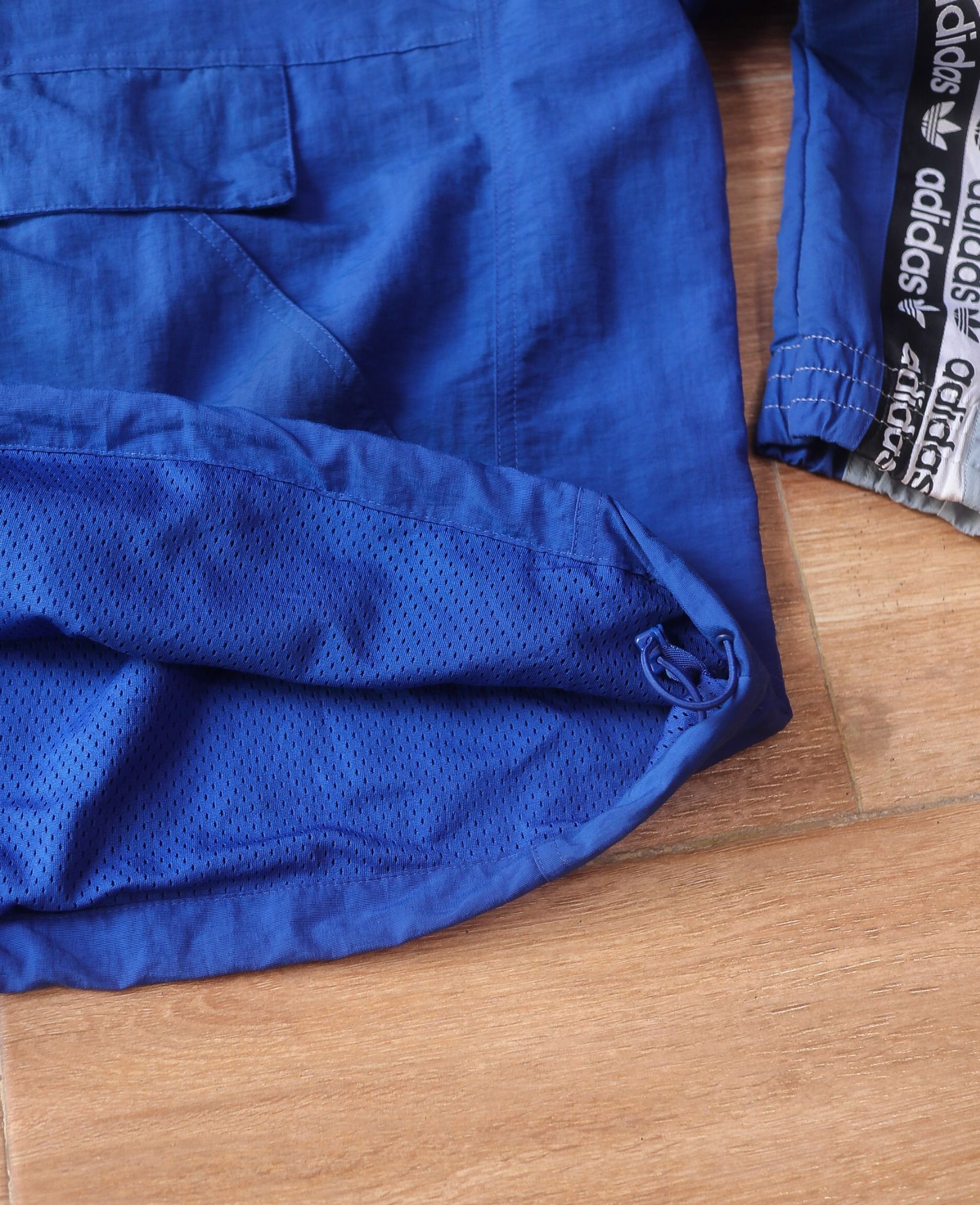 05.19.24 - VTG QUARTER ZIP WINDBREAKER JACKET - ADIDAS