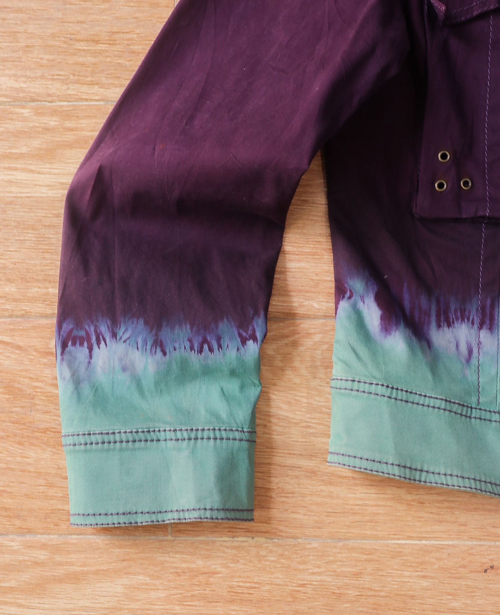 05.19.24 - VTG CROPPED DENIM BLOUSON JACKET - YEUSEN