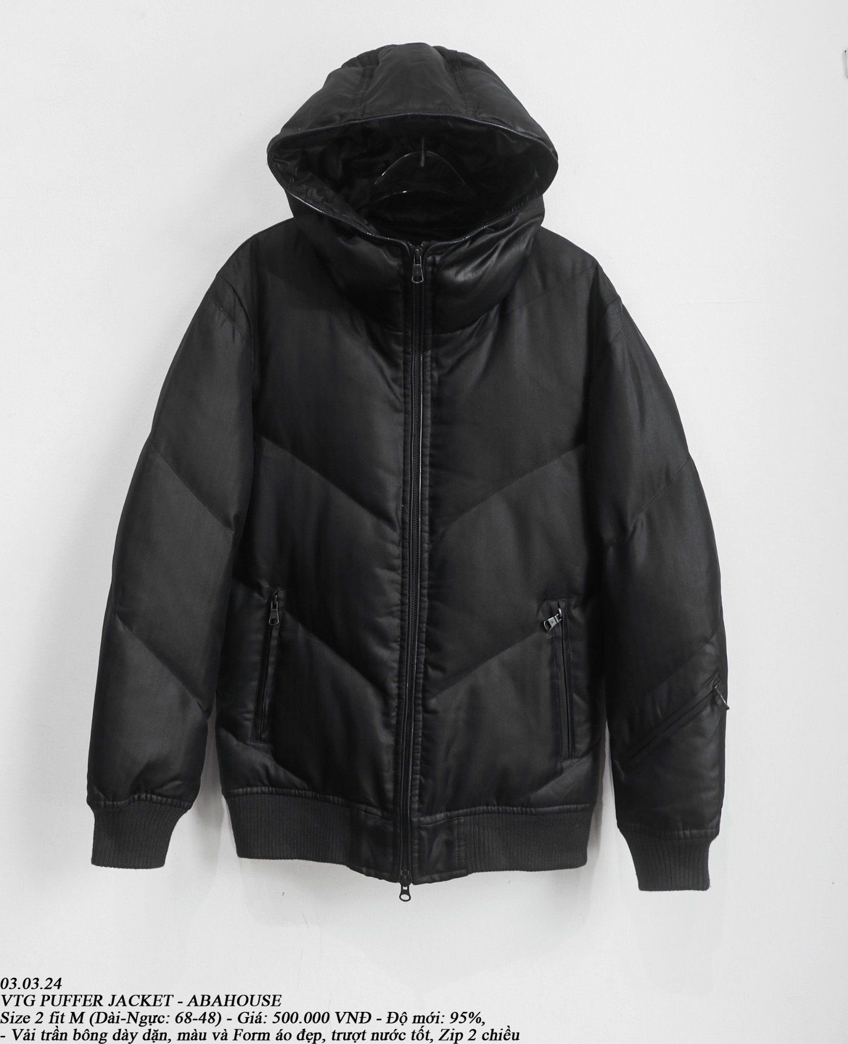 03.03.24 - VTG PUFFER JACKET - ABAHOUSE