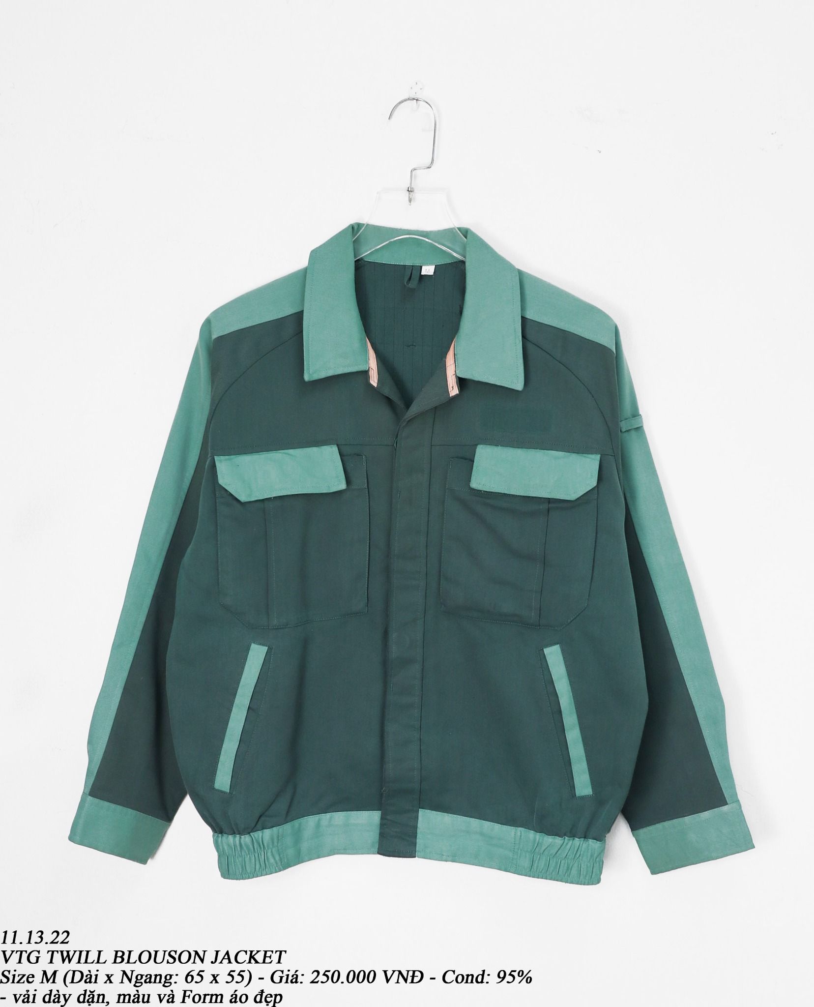 11.13.22 - VTG TWILL BLOUSON JACKET