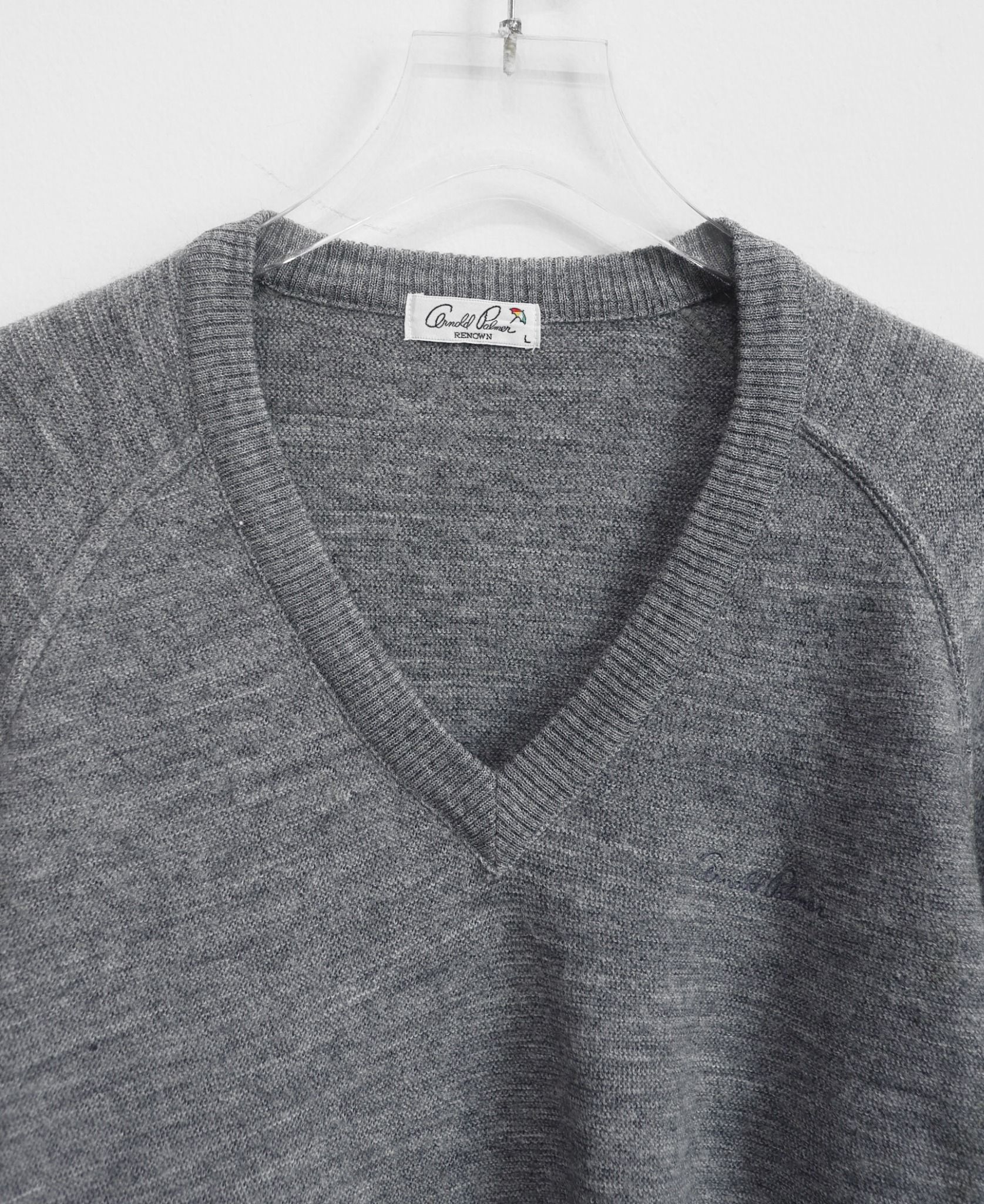 11.16.23 - VTG KNIT SWEATSHIRT - ARNOLD PALMER