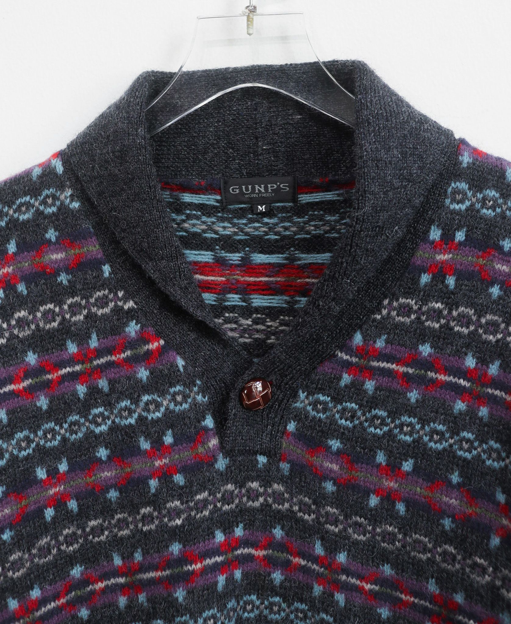 11.16.23 - VTG KNIT SWEATSHIRT - GUNP'S