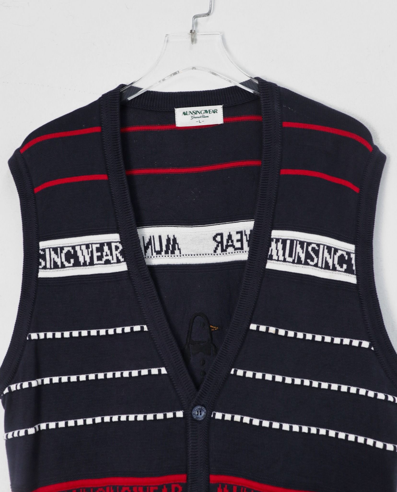 11.13.22 - VTG KNIT VEST JACKET - MUNSINGWEAR