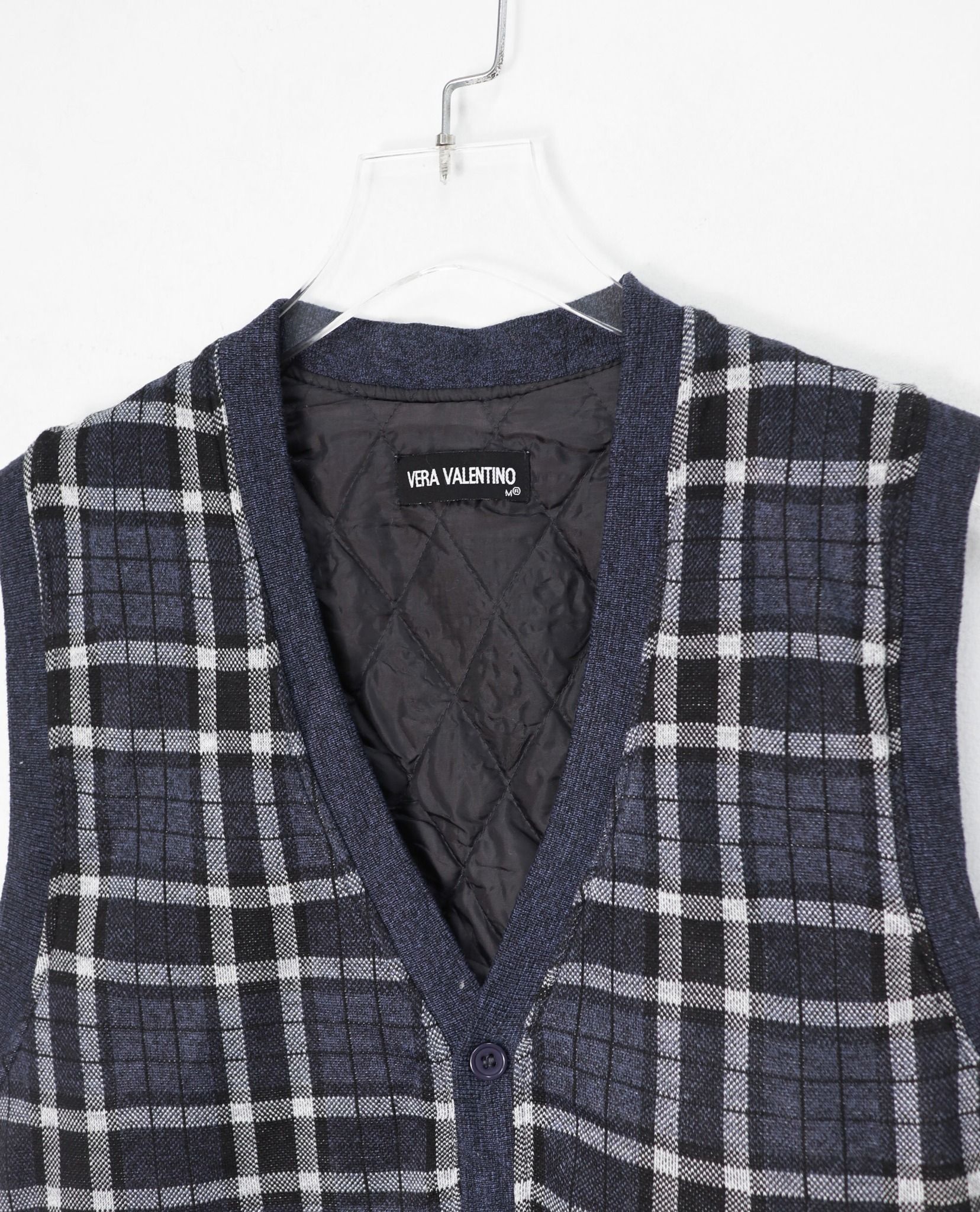 11.13.22 - VTG KNIT VEST JACKET - VERA VALETINO