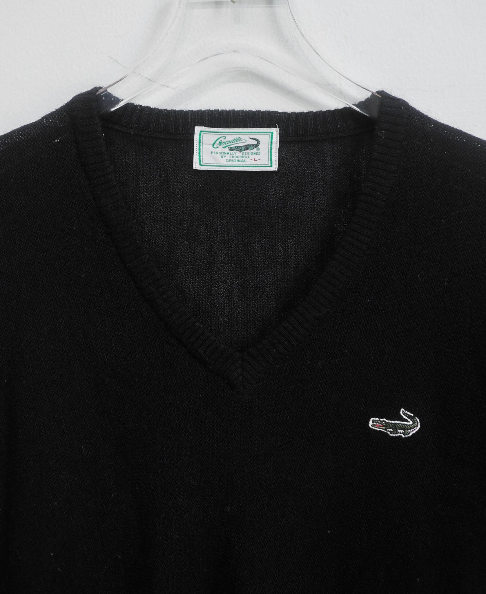 11.16.23 - VTG KNIT SWEATSHIRT - CROCODILE