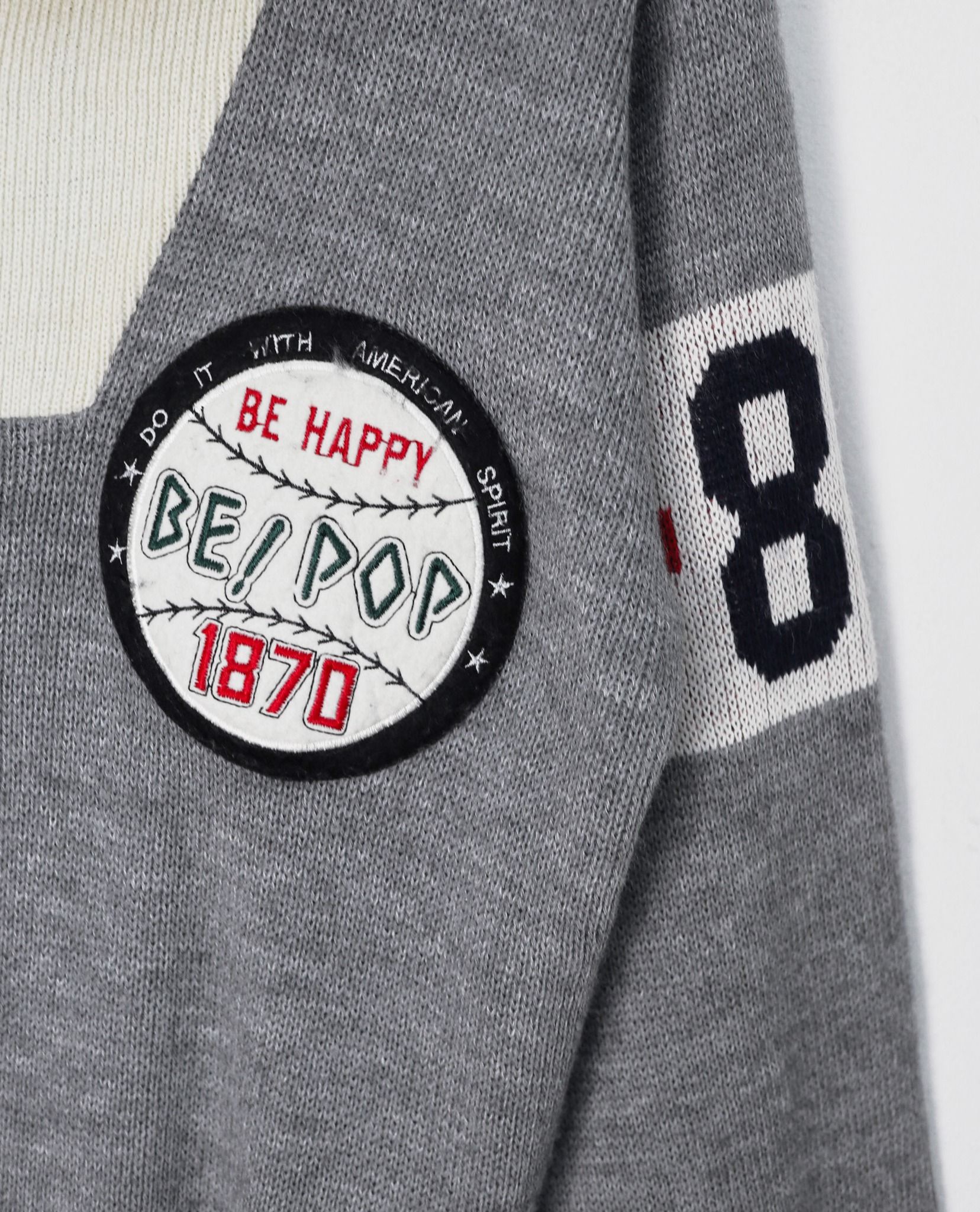 11.15.22 - VTG KNIT SWEATSHIRT - BE! BOP 90s