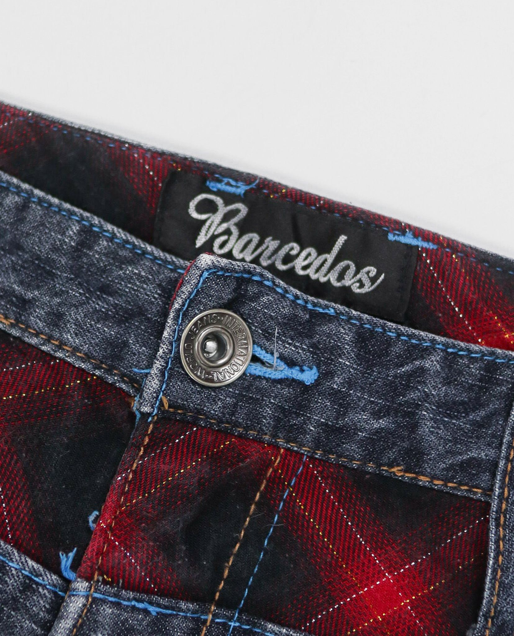 02.21.23 - VTG DOUBLE WAISTED DENIM PANTS - BARCEDOS
