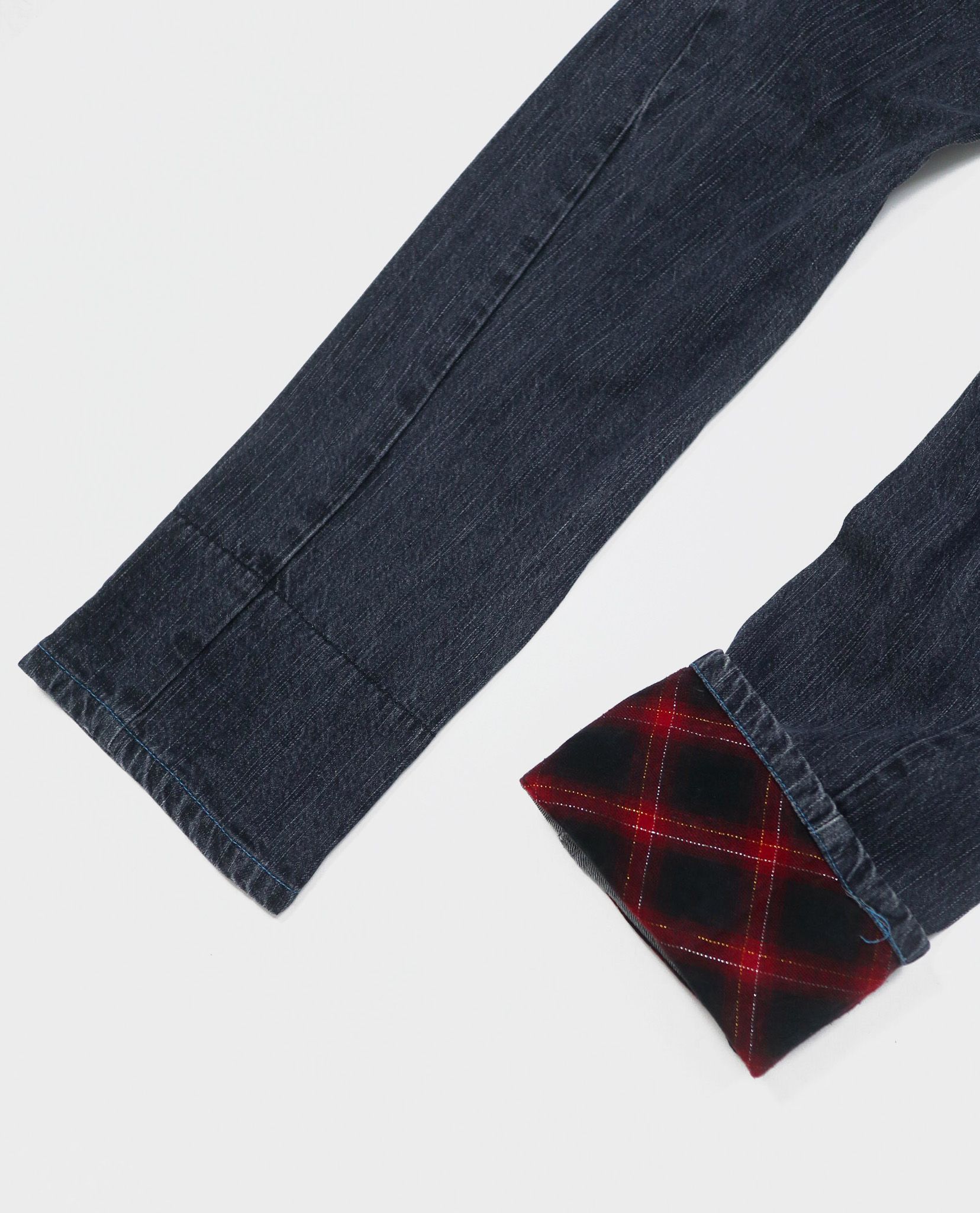 02.21.23 - VTG DOUBLE WAISTED DENIM PANTS - BARCEDOS