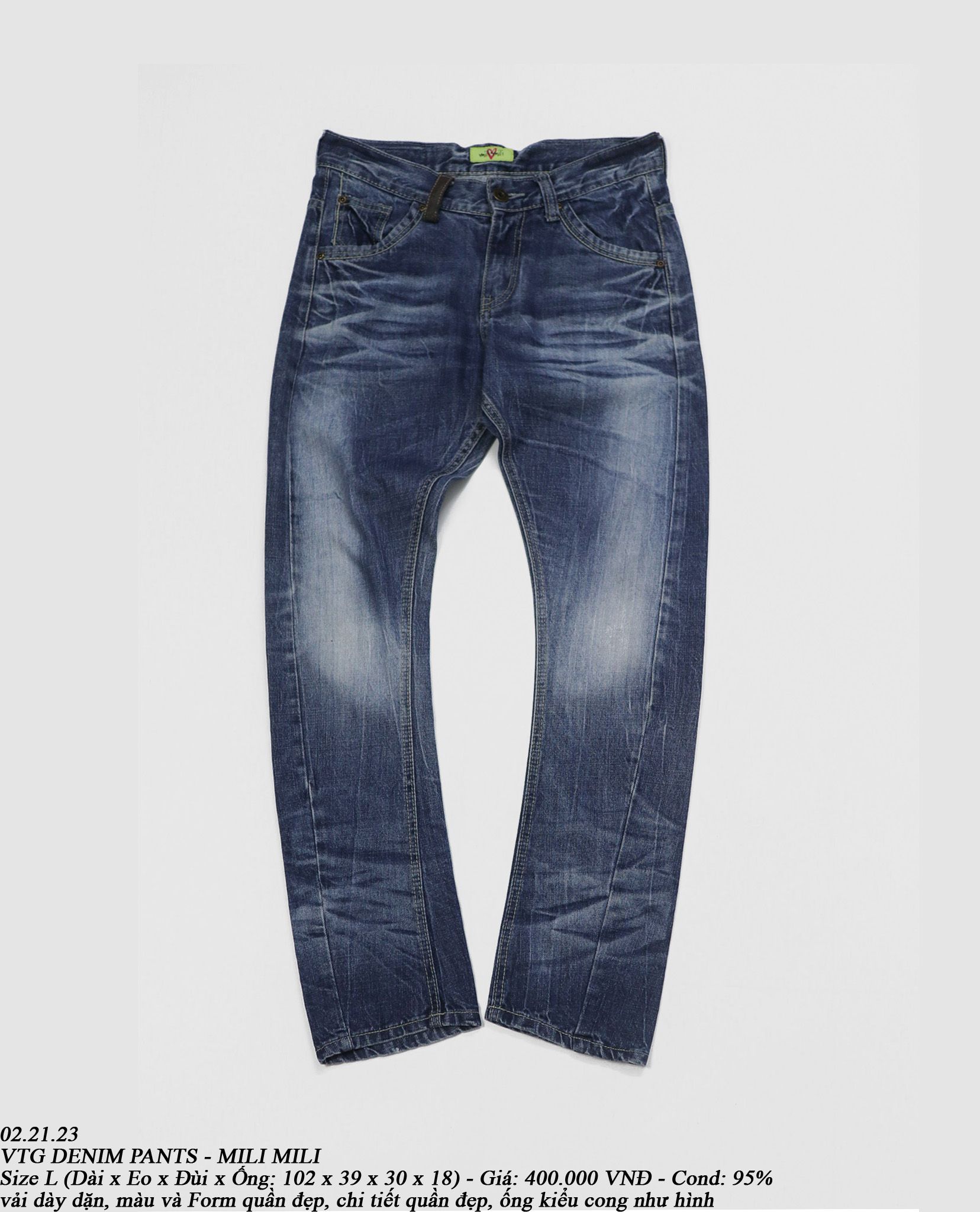 02.21.23 - VTG DENIM PANTS - MILI MILI
