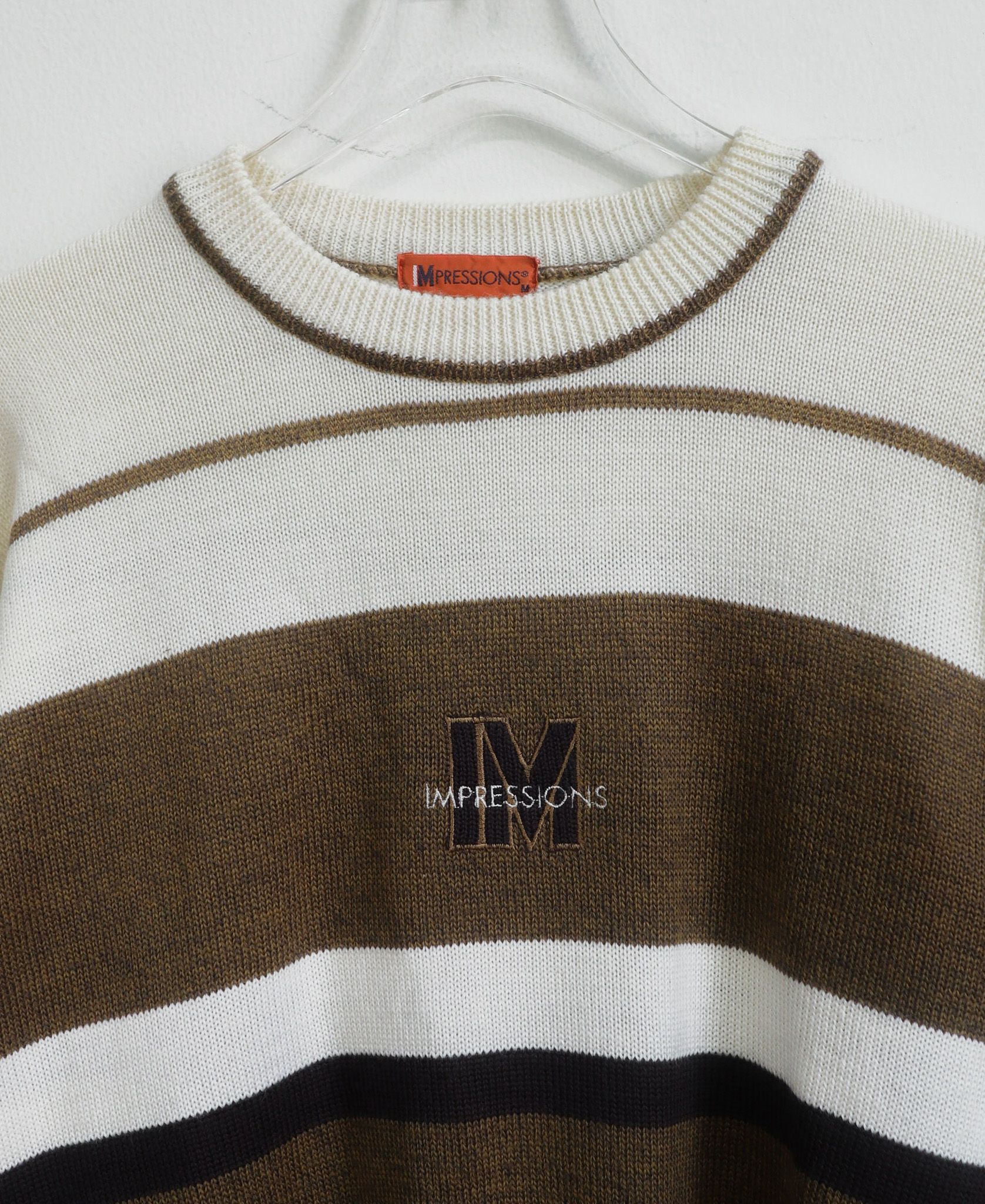 11.16.23 - VTG KNIT SWEATSHIRT - IMPRESSIONS