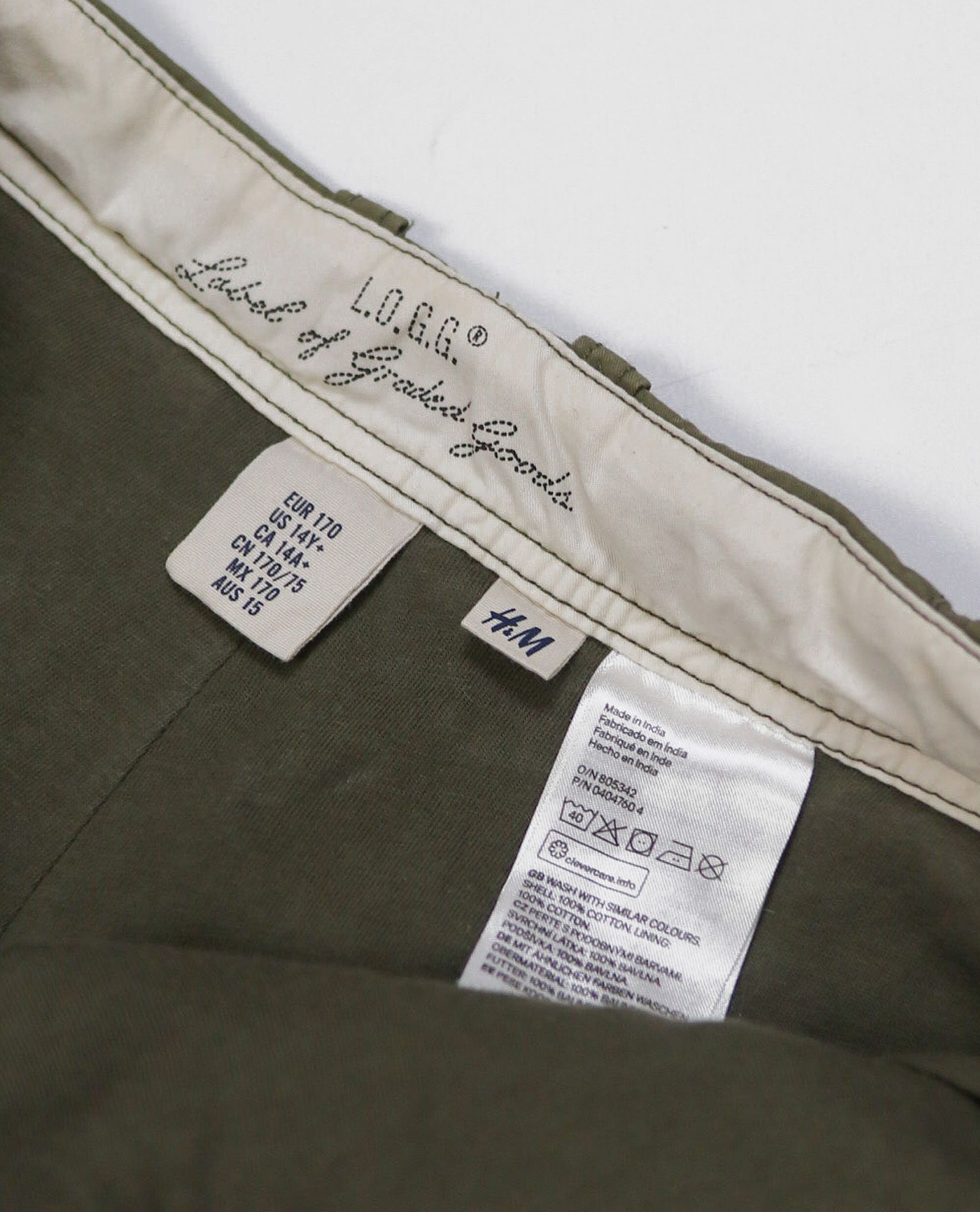 02.22.23 - VTG CARGO PANTS - H&M DIVIDED