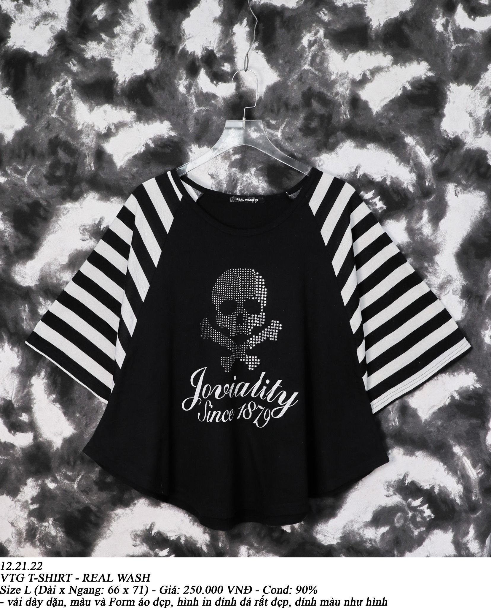 12.21.22 - VTG T-SHIRT - REAL WASH