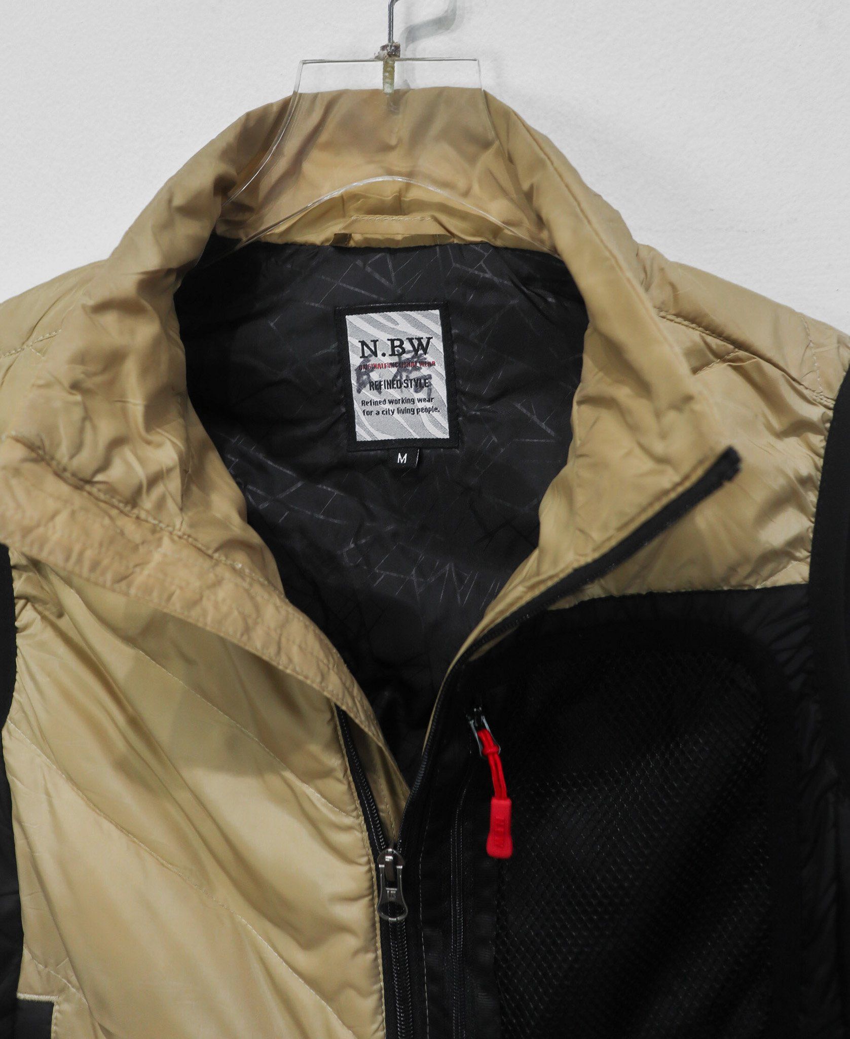 02.25.24 - VTG QUILTED PUFFER JACKET - N.BW