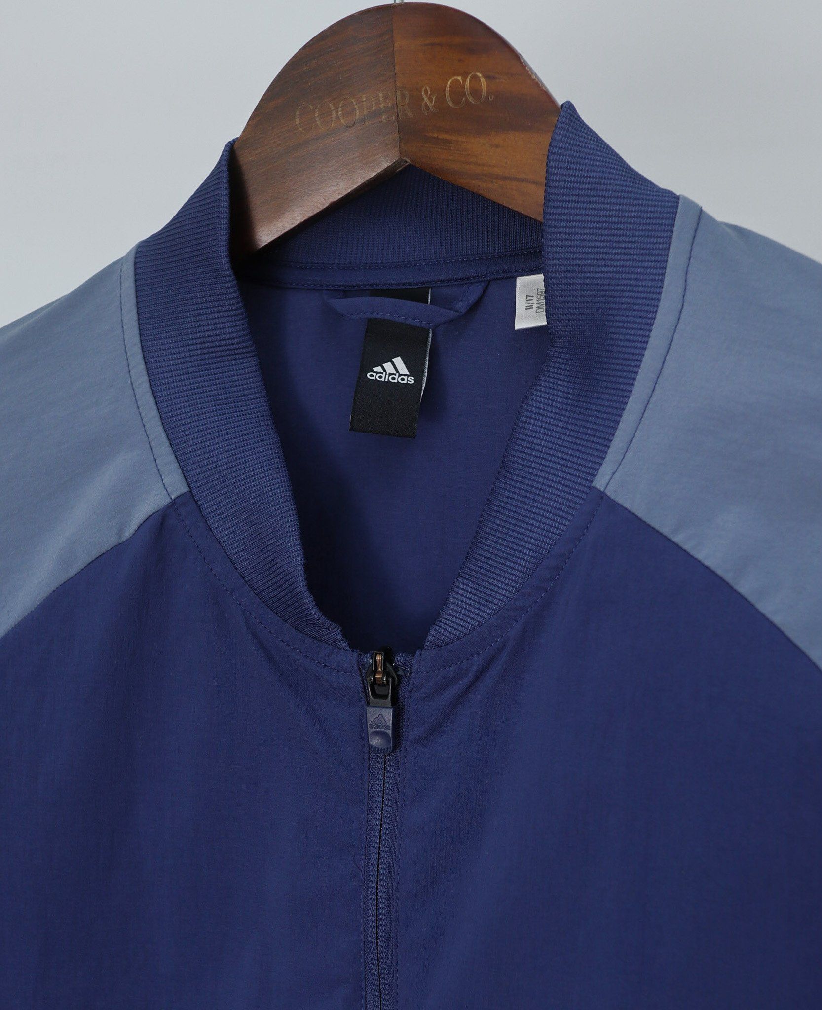 03.24.24 - VTG WINDBREAKER BASEBALL JACKET - ADIDAS