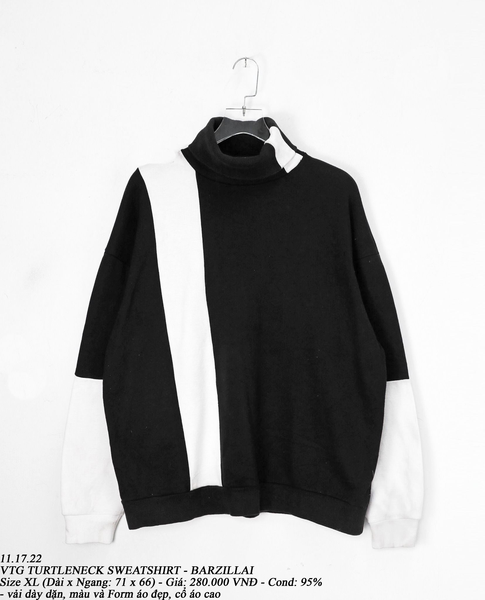11.17.22 - VTG TURTLENECK SWEATSHIRT - BARZILLAI