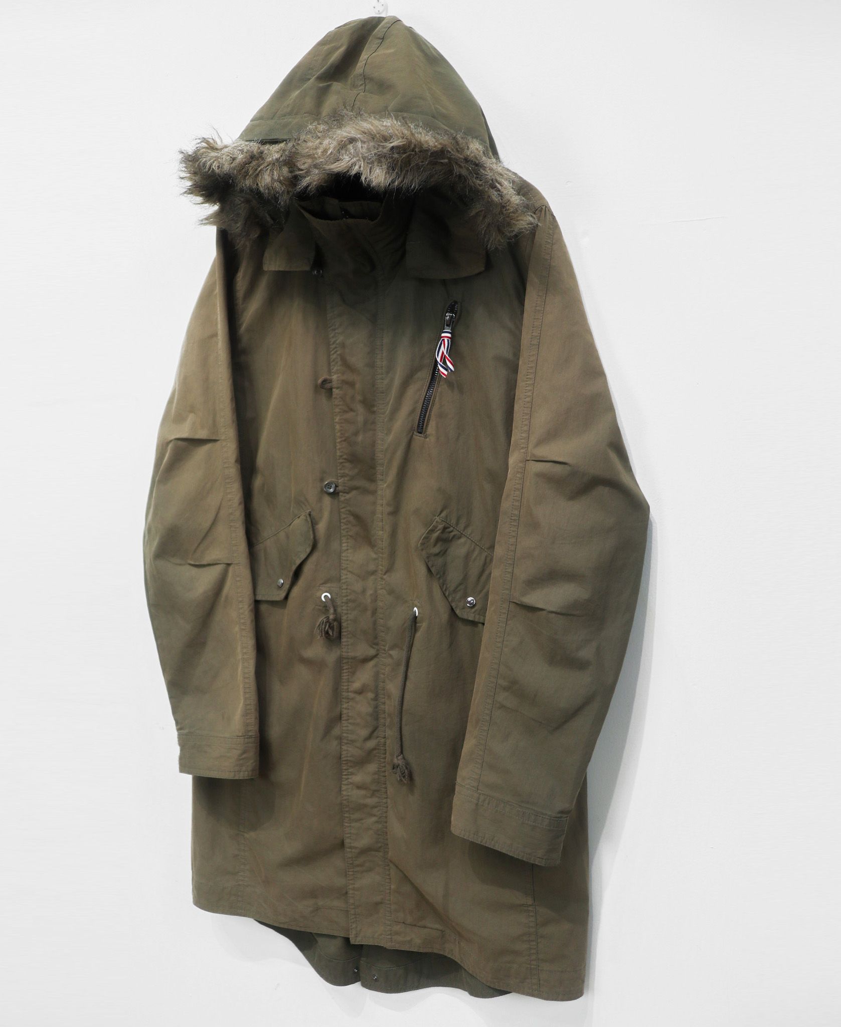 02.25.24 - VTG MILITARY PARKA JACKET - KLEIN PLUS HOMME