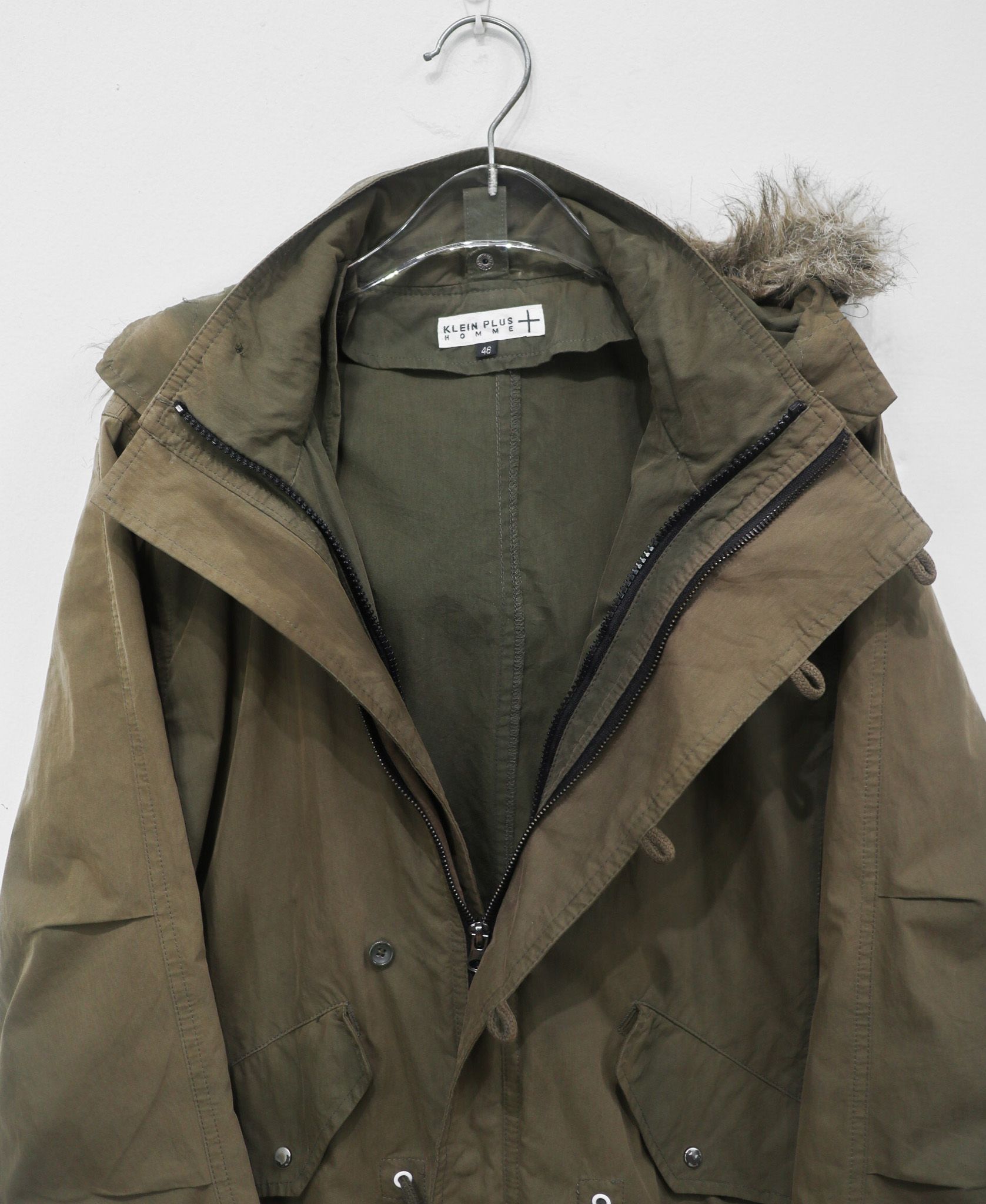 02.25.24 - VTG MILITARY PARKA JACKET - KLEIN PLUS HOMME