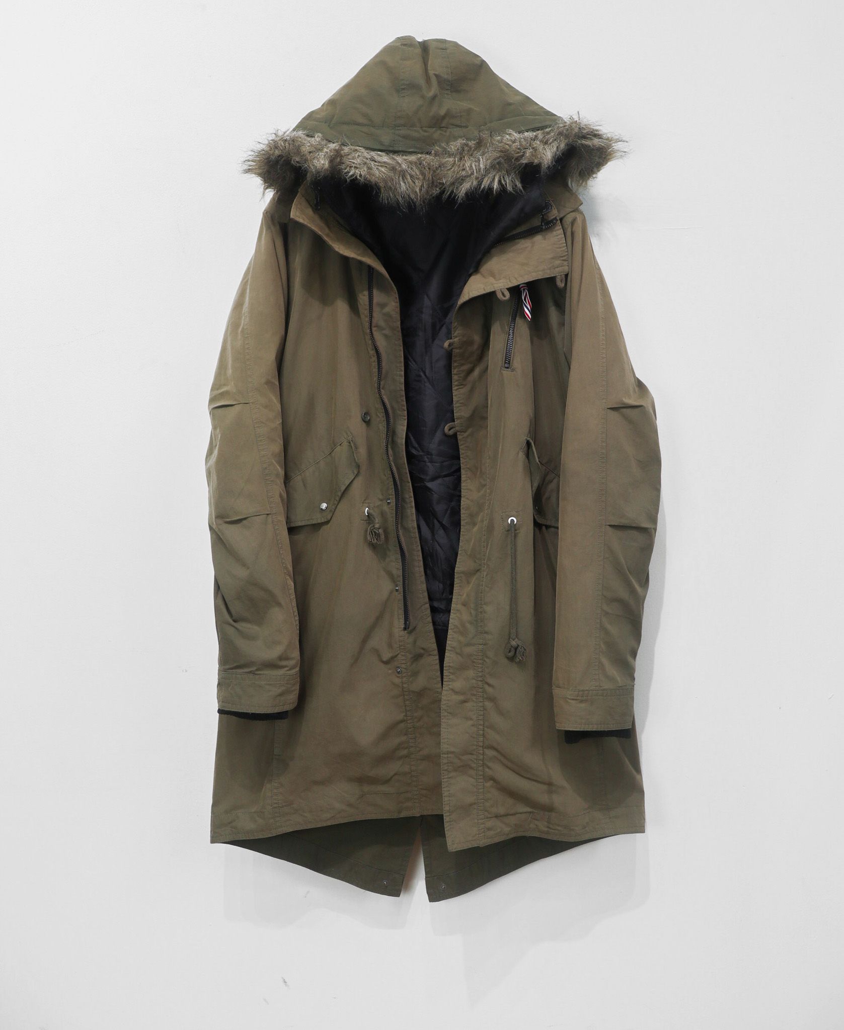 02.25.24 - VTG MILITARY PARKA JACKET - KLEIN PLUS HOMME