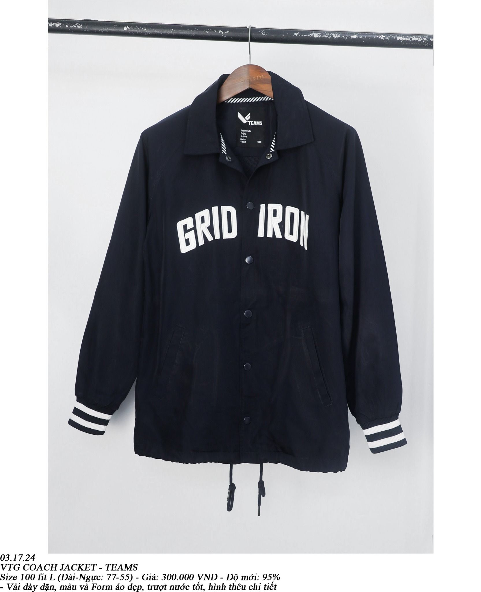 03.17.24 - VTG COACH JACKET - TEAMS