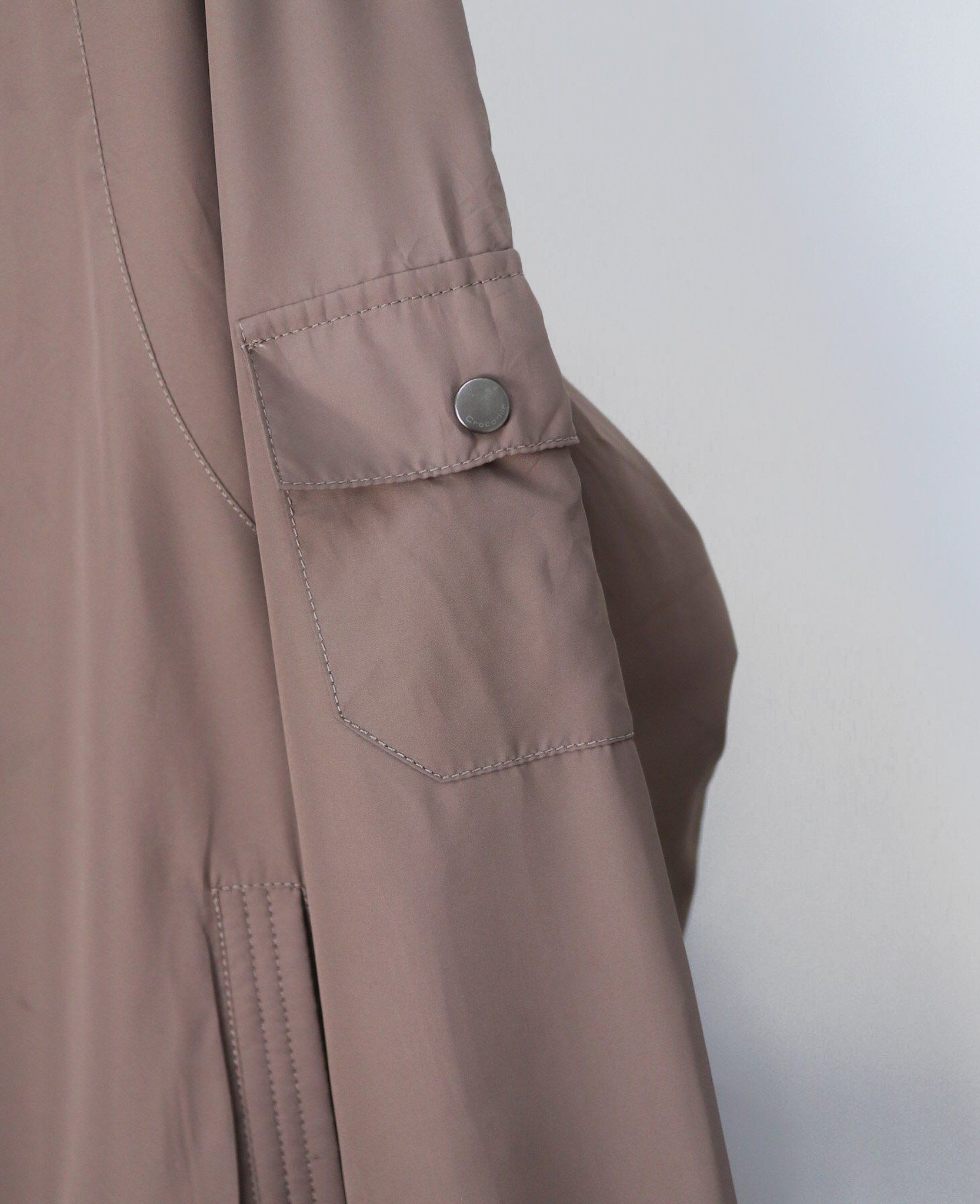 03.24.24 - VTG WINDBREAKER PULLOVER SHIRT JACKET - CROCODILE