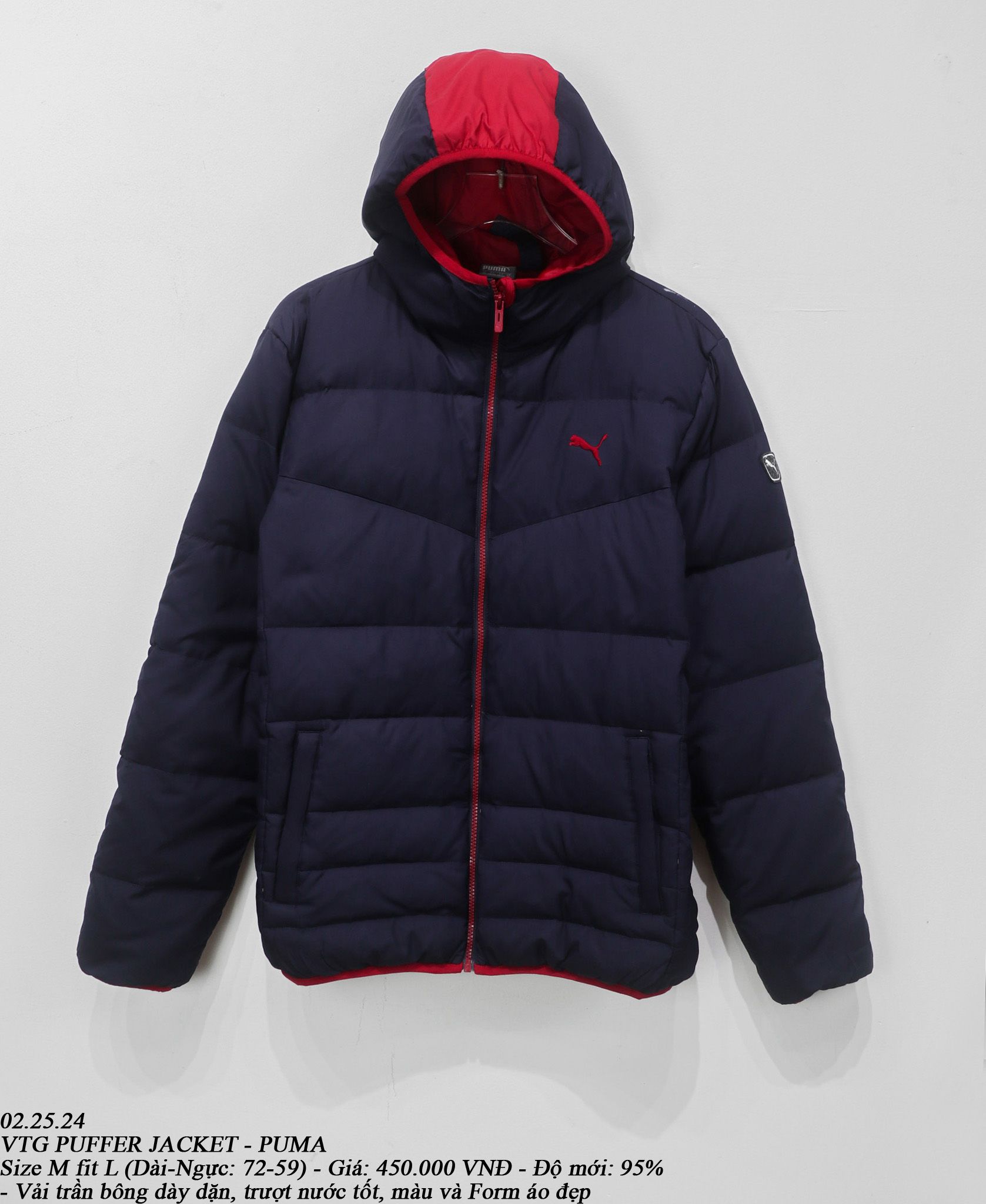 02.25.24 - VTG PUFFER JACKET- PUMA