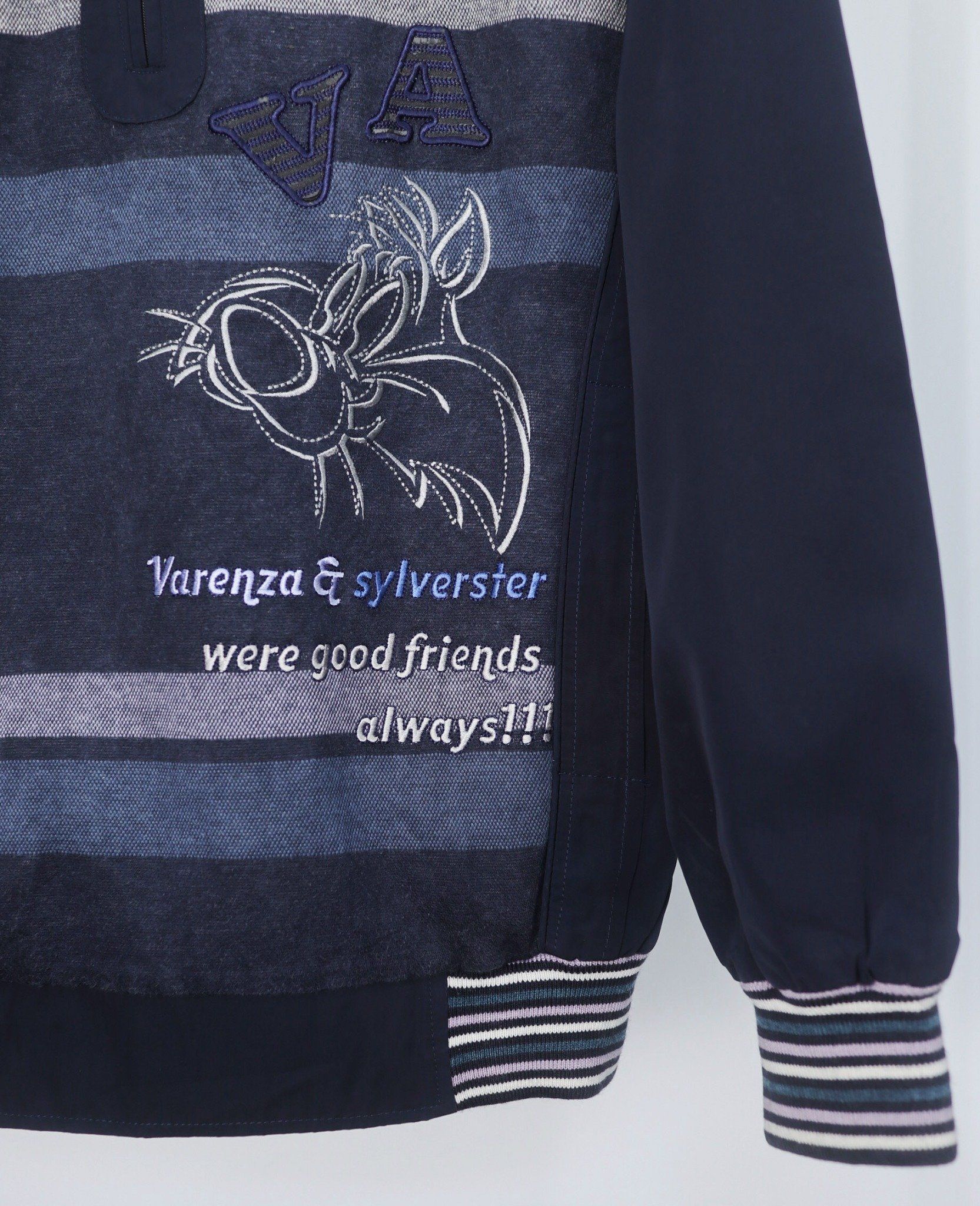 03.17.24 - VTG QUARTER ZIP BASEBALL JACKET - VERENZA UOMO