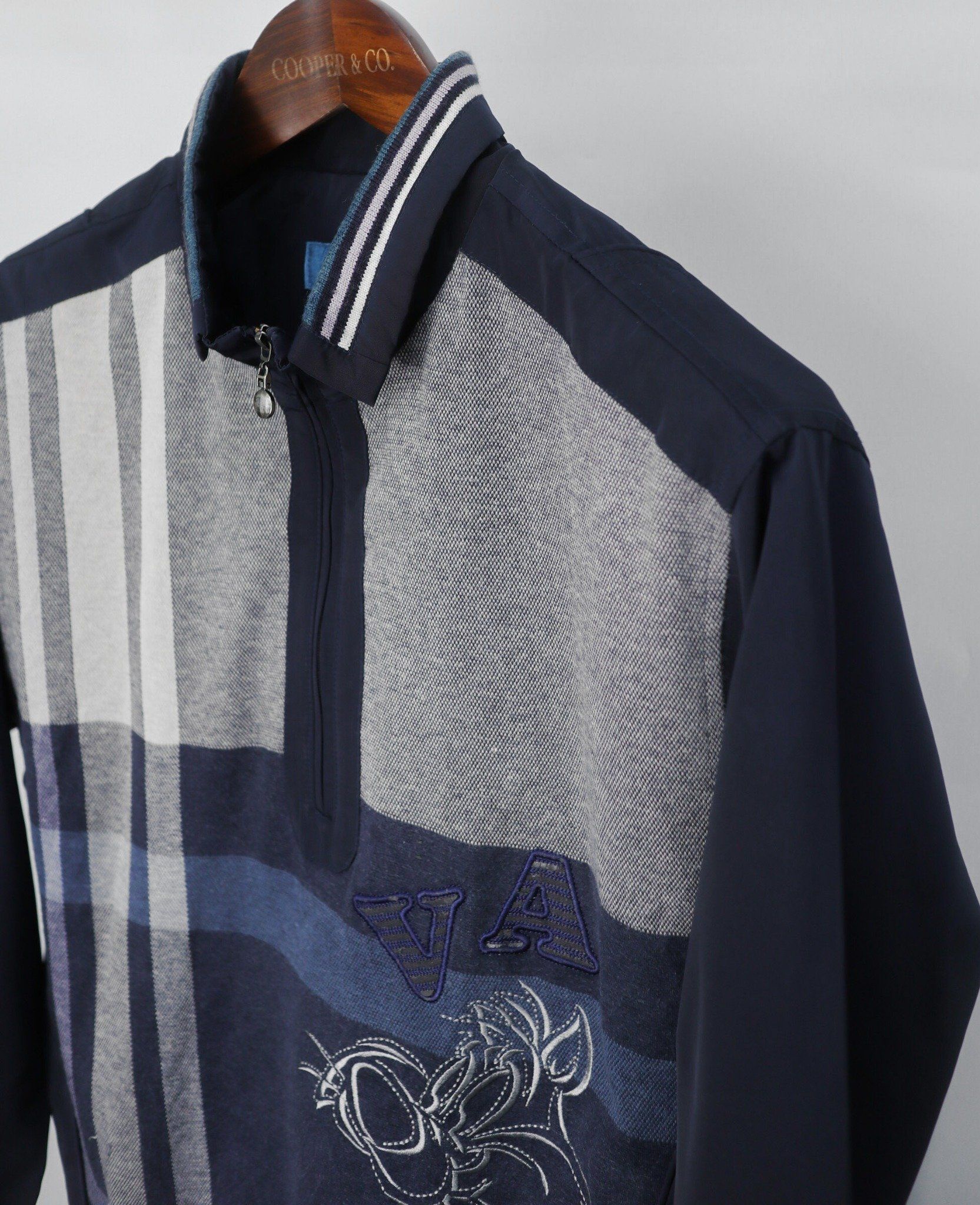 03.17.24 - VTG QUARTER ZIP BASEBALL JACKET - VERENZA UOMO