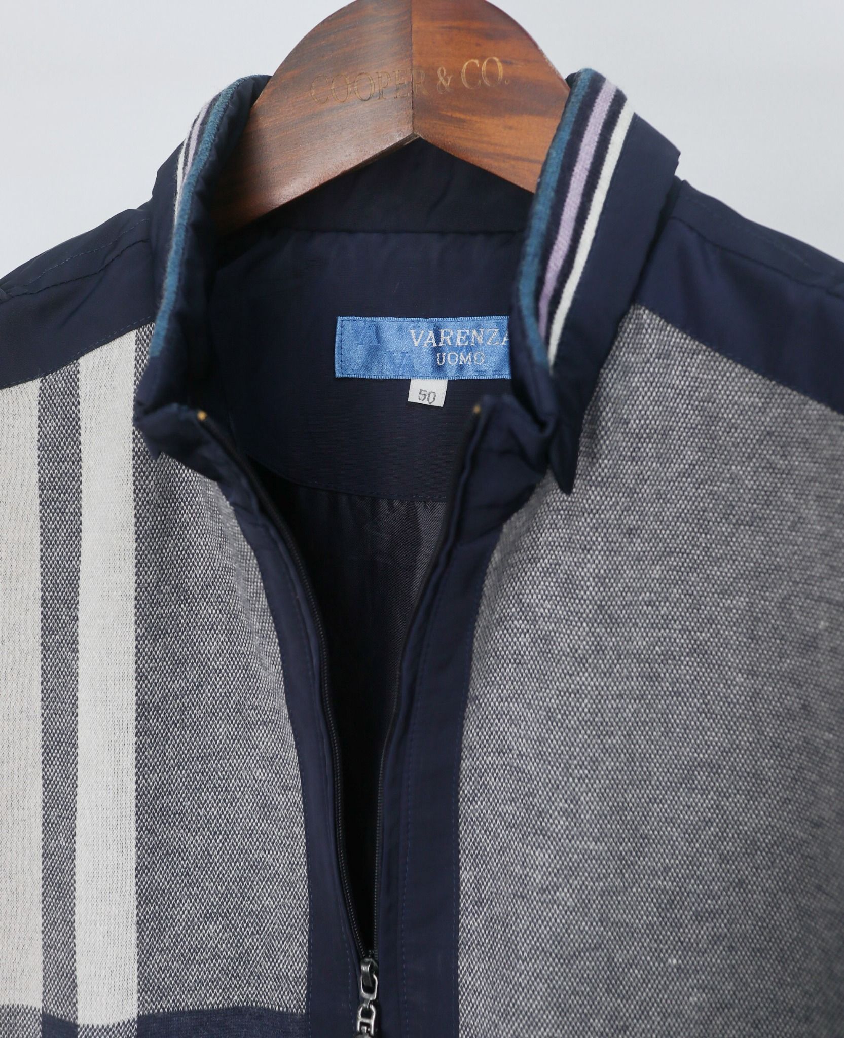03.17.24 - VTG QUARTER ZIP BASEBALL JACKET - VERENZA UOMO