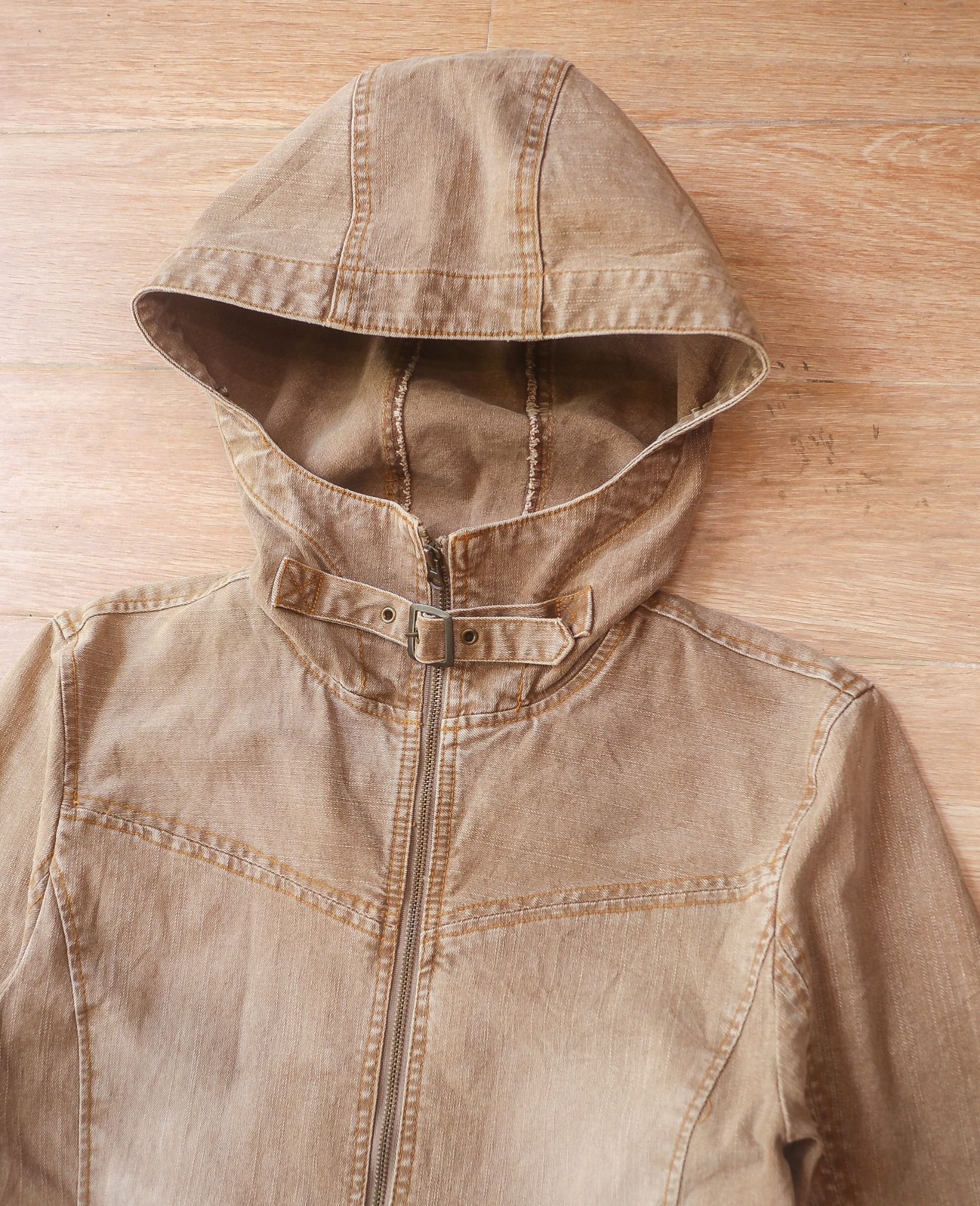05.23.24 - VTG HOODED DENIM JACKET - A.S.M
