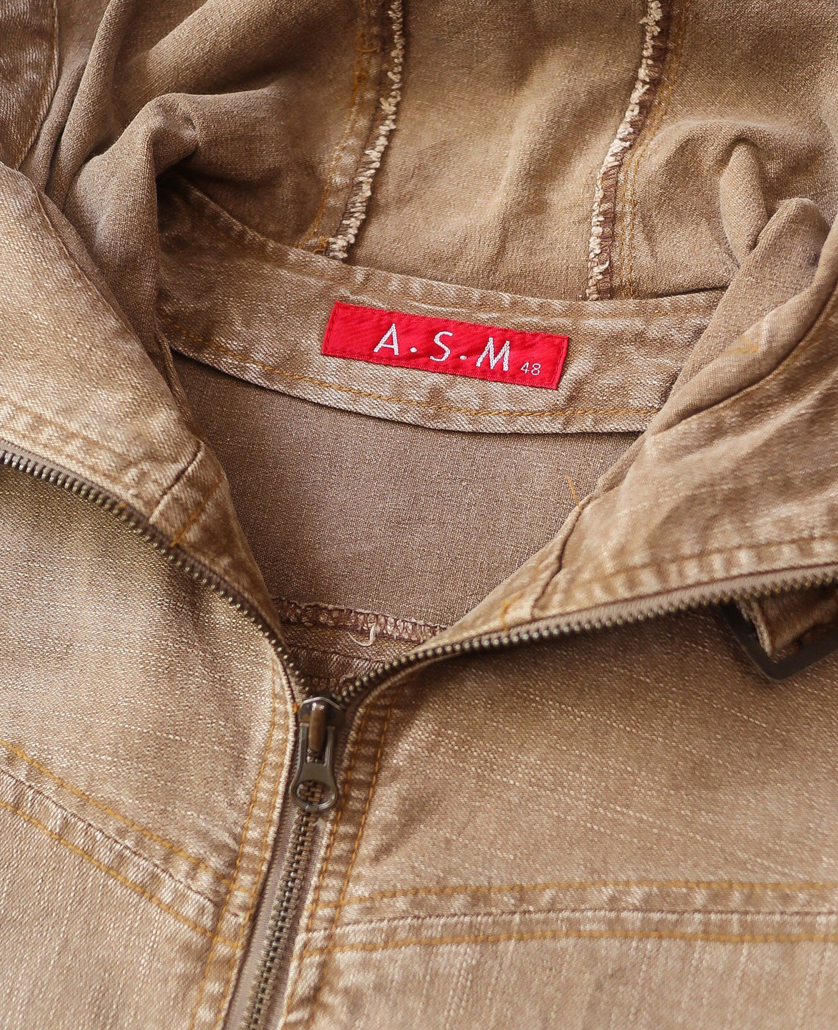 05.23.24 - VTG HOODED DENIM JACKET - A.S.M