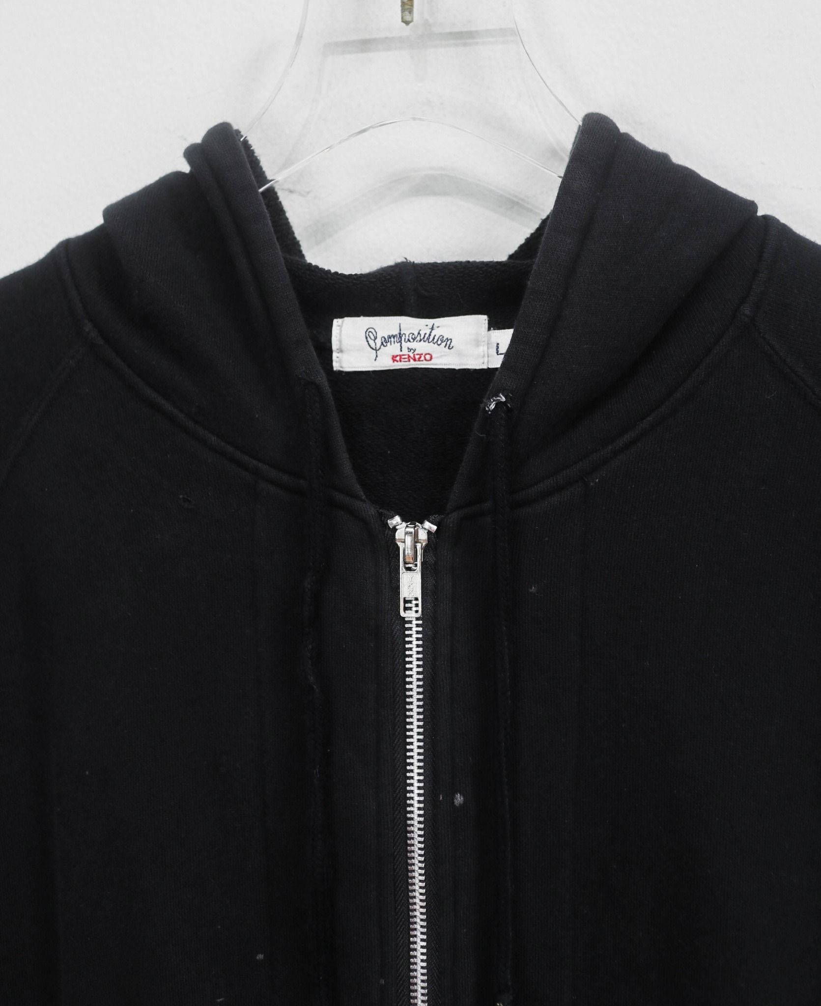 12.21.23 - VTG ZIP UP HOODIE - COMPOSITION by KENZO