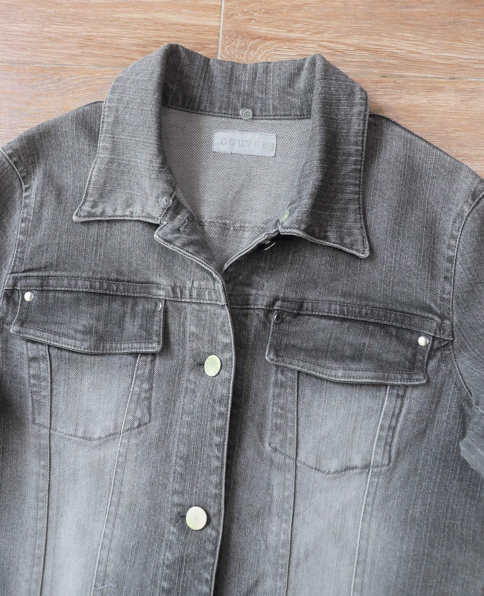 05.23.24 - VTG CROPPED DENIM JACKET - COUVEE