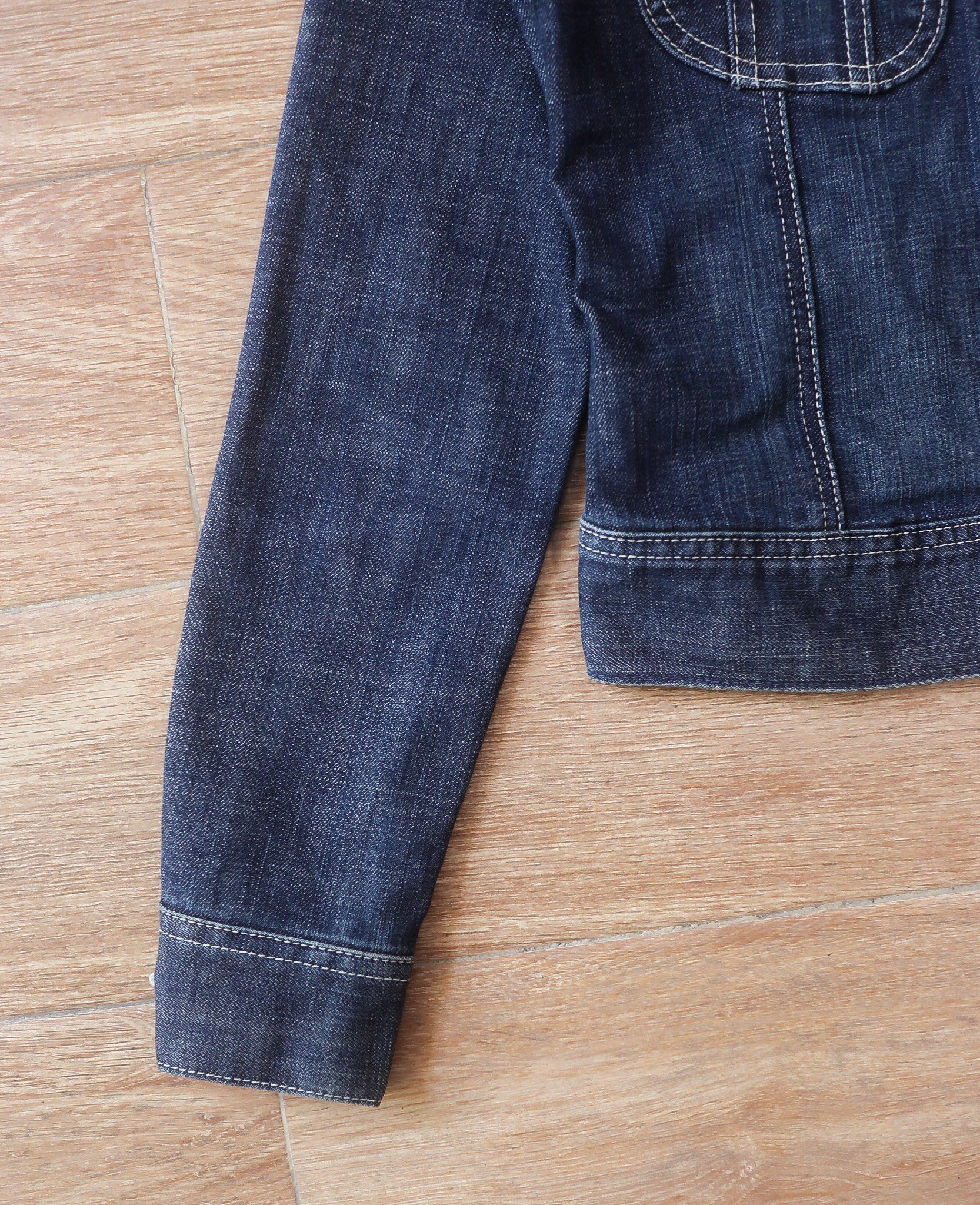 05.23.24 - VTG CROPPED DENIM JACKET - LADY LEE RIDERS x NATURAL BEAUTY BASIC